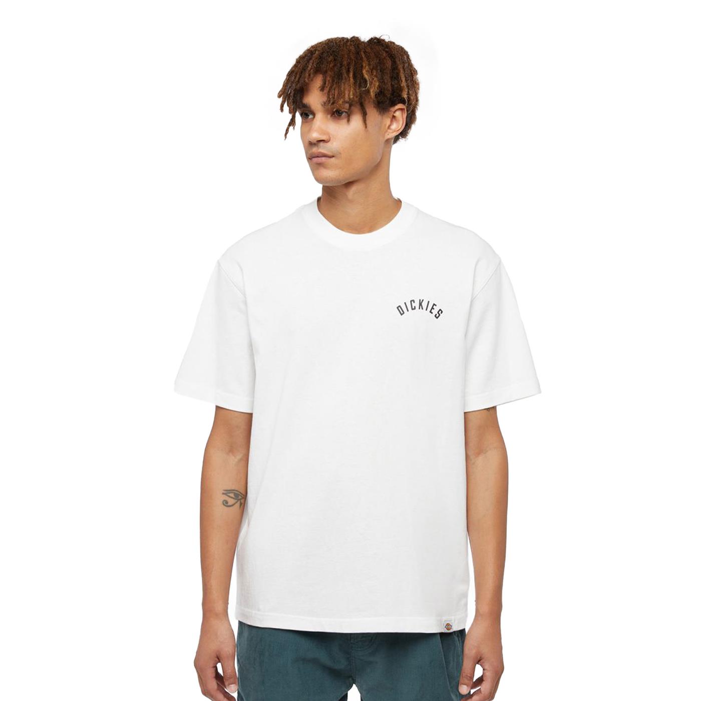 Dickies Panther SS Tee White - DK0A4Z4IWHT