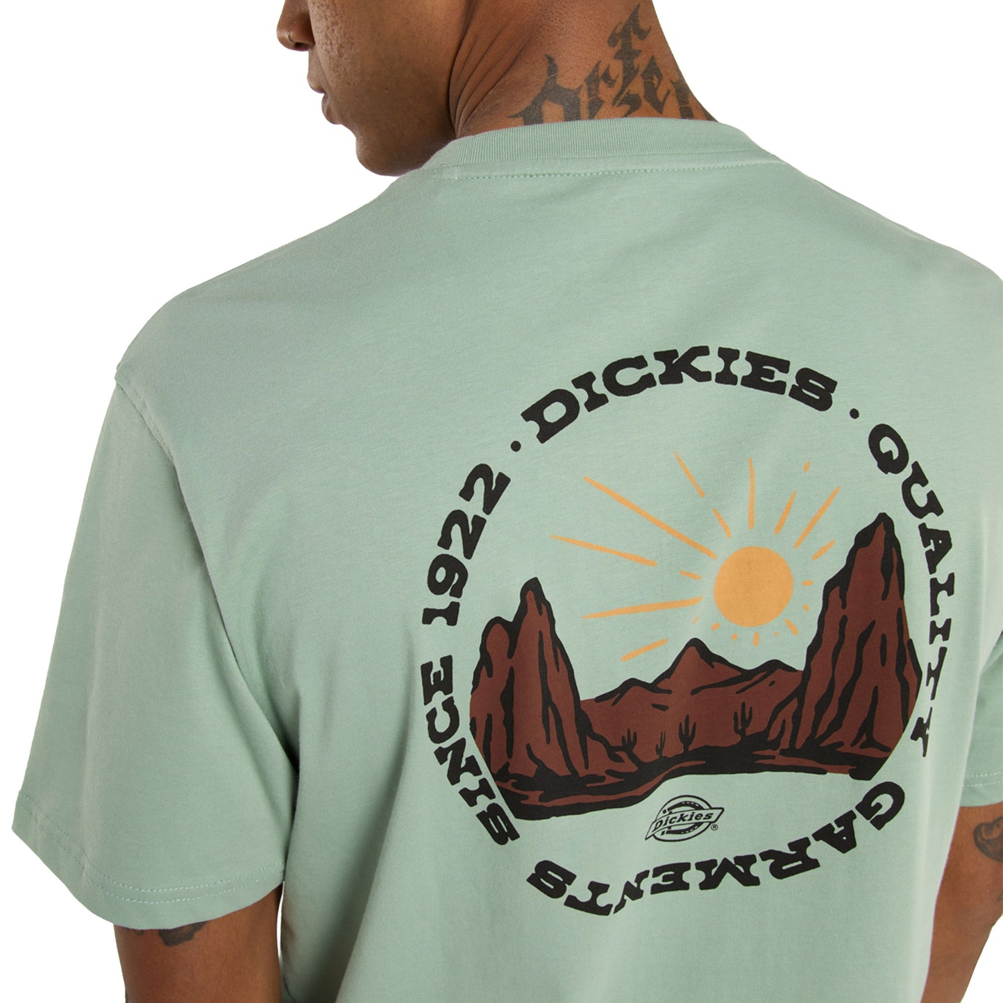 Dickies Outdoor SS Tee Iceberg Green - DK0A4Z8PK36