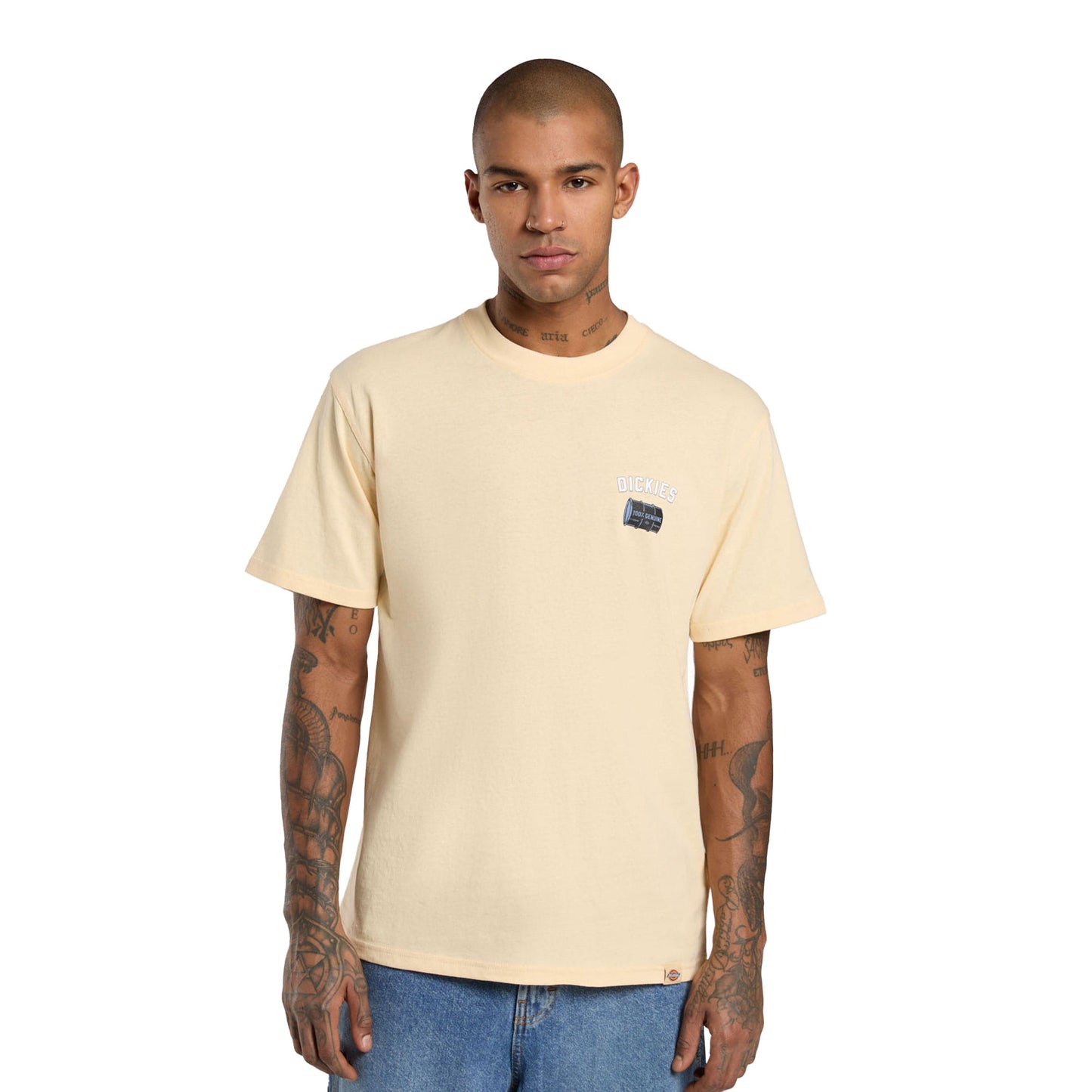 Dickies Service Crew SS Tee Corn Husk - DK0A4Z8TK53