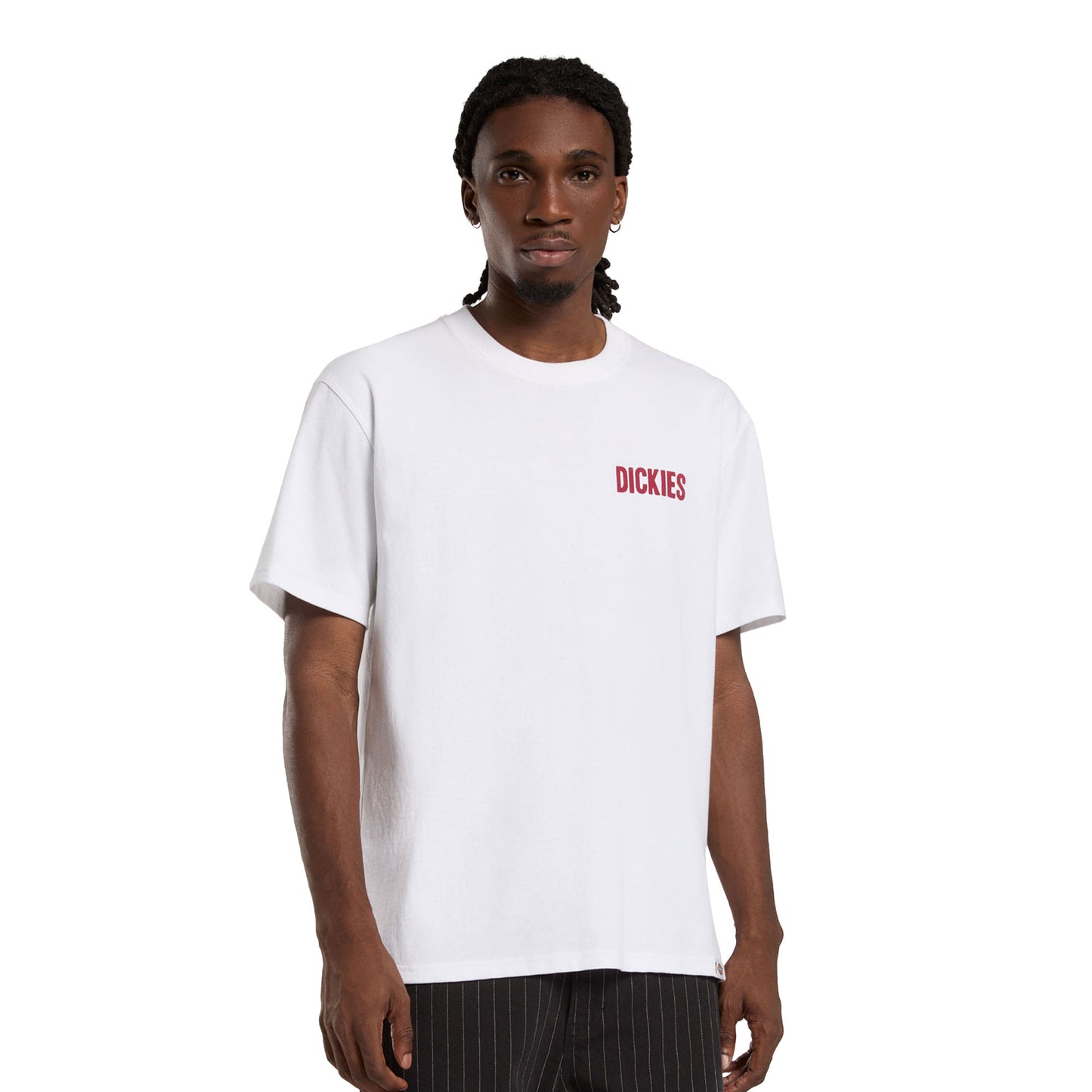 Dickies Slacks Rally SS Tee White - DK0A4Z8U0WH