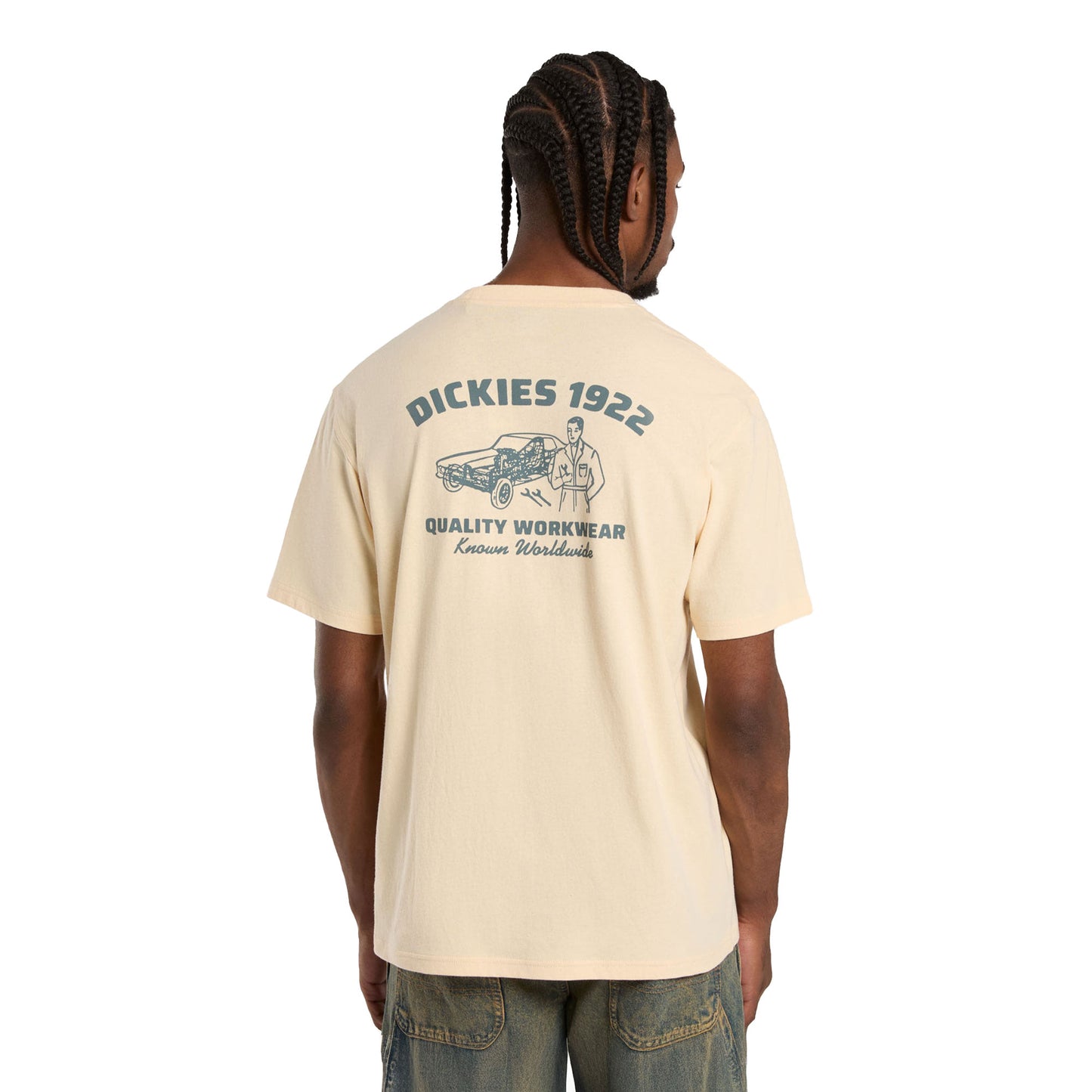 Dickies Mechanic SS Tee Corn Husk - DK0A4Z96K53