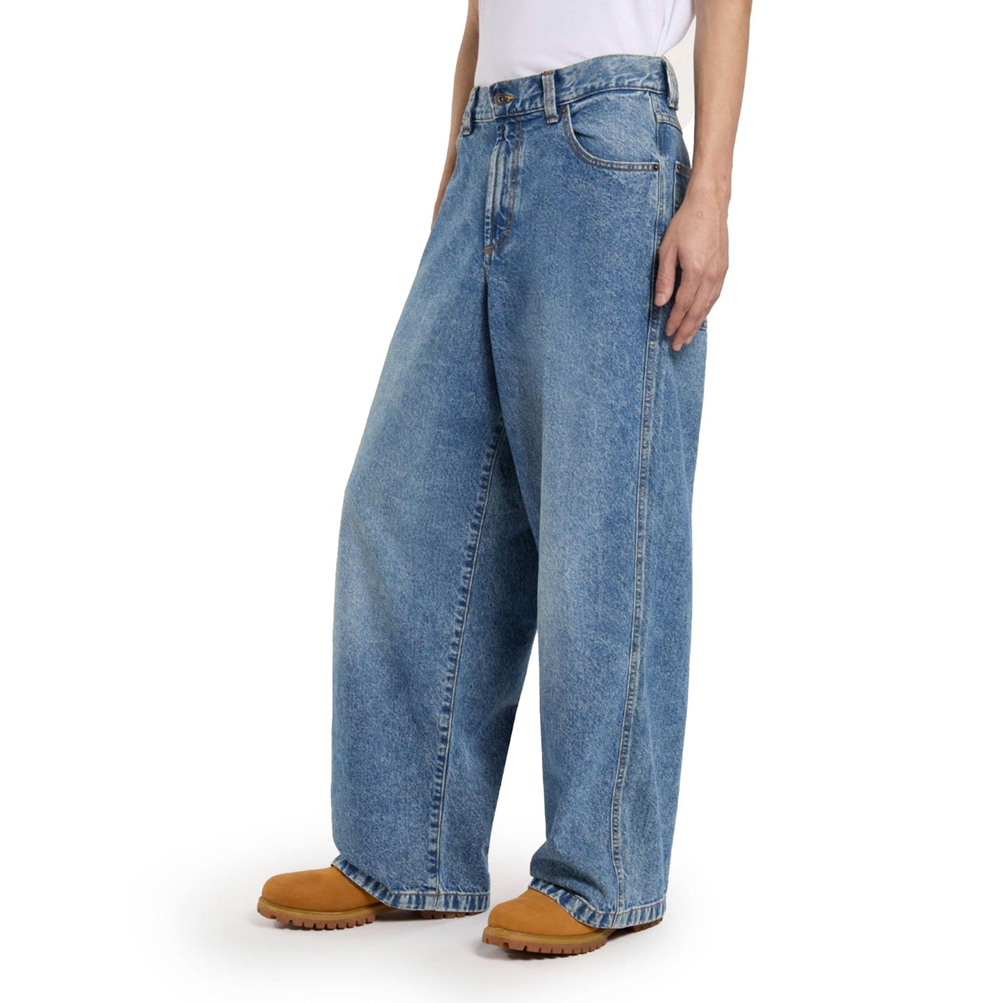 Dickies Loose Wave Denim Pant Rinsed Fade - DK0A4ZAQK21