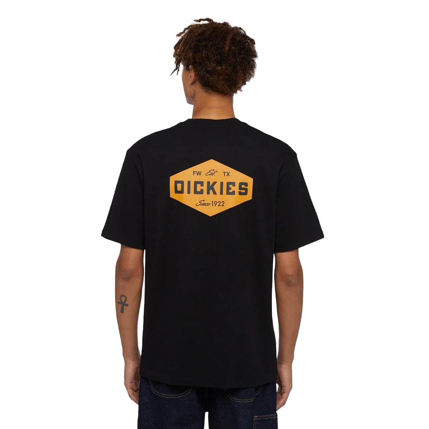 Dickies Emblem SS Tee Black - DK0A863EBLK