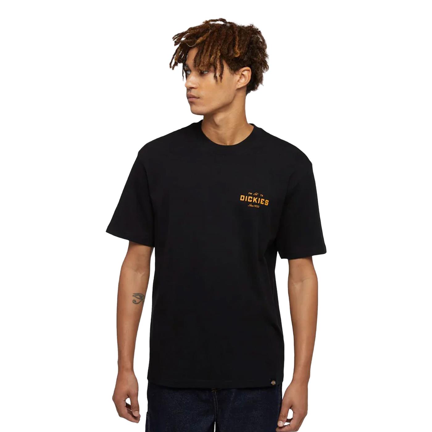 Dickies Emblem SS Tee Black - DK0A863EBLK
