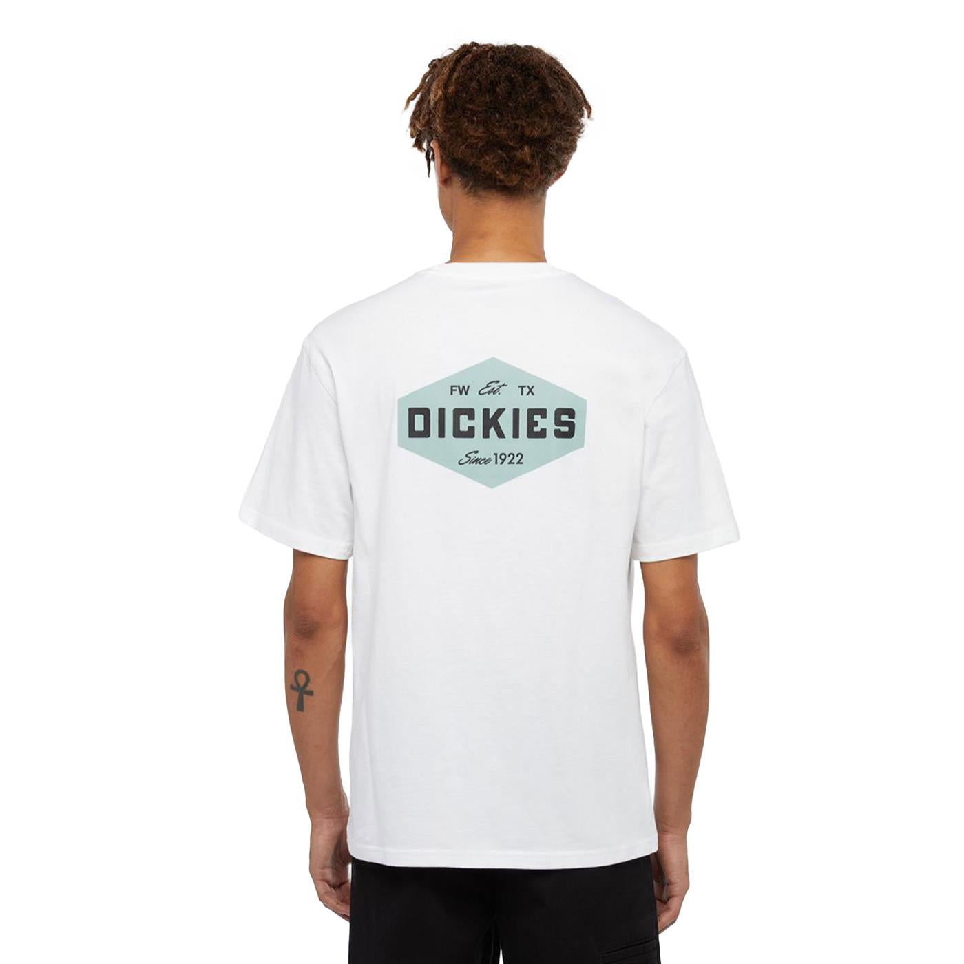 Dickies Emblem SS Tee White - DK0A863EWHT