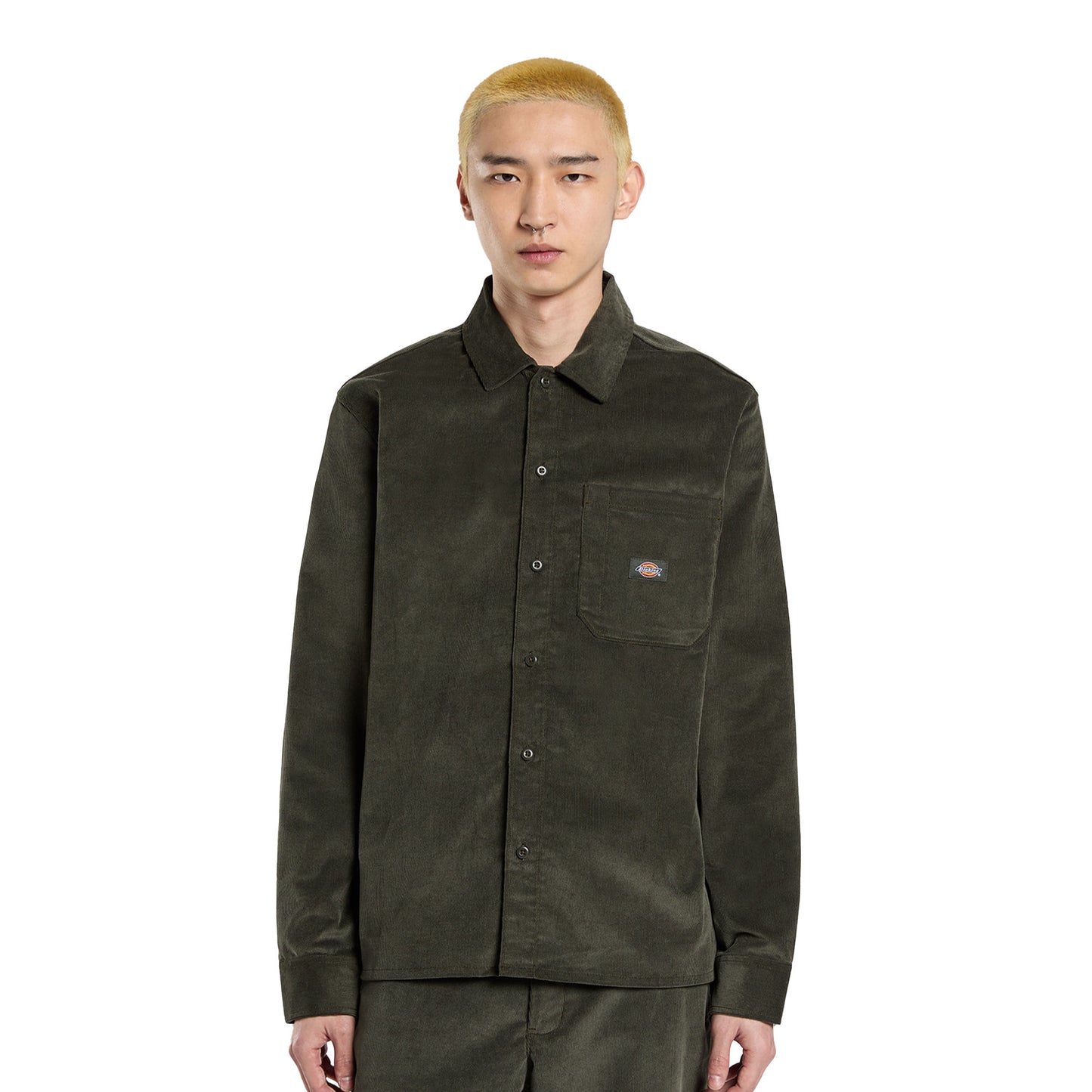 Dickies Corduroy Shirt LS Olive Green - DK0A8652OGX