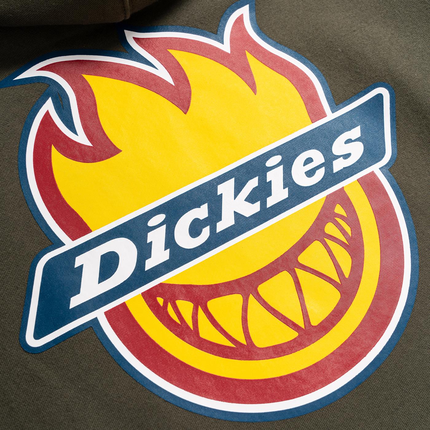 Dickies x Spitfire Hoodie Olive Green - DK0A865O0OG