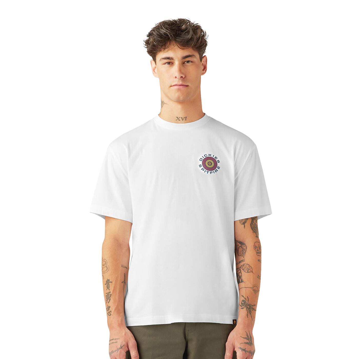 Dickies x Spitfire Tee White - DK0A865T0WH