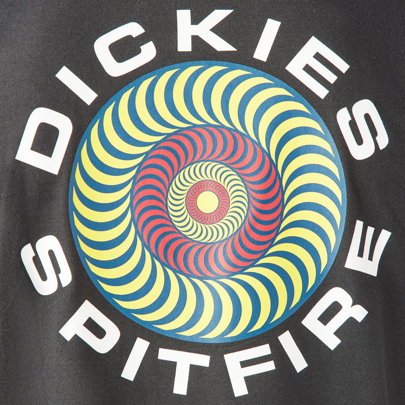 Dickies x Spitfire Tee Black - DK0A865TBLK