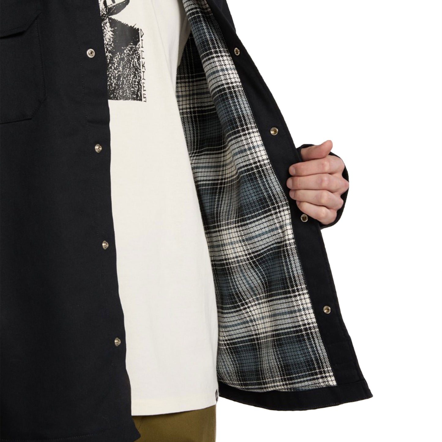 Dickies Mike Anderson Lined Shacket Black