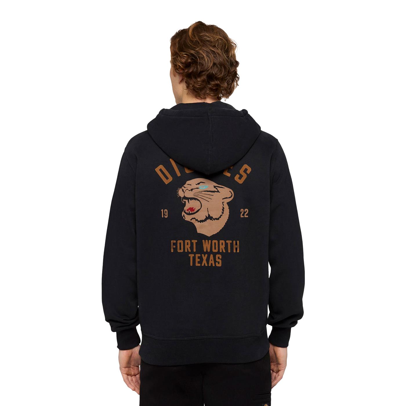 Dickies Panther Hoodie Black - DK0A87CIBLK