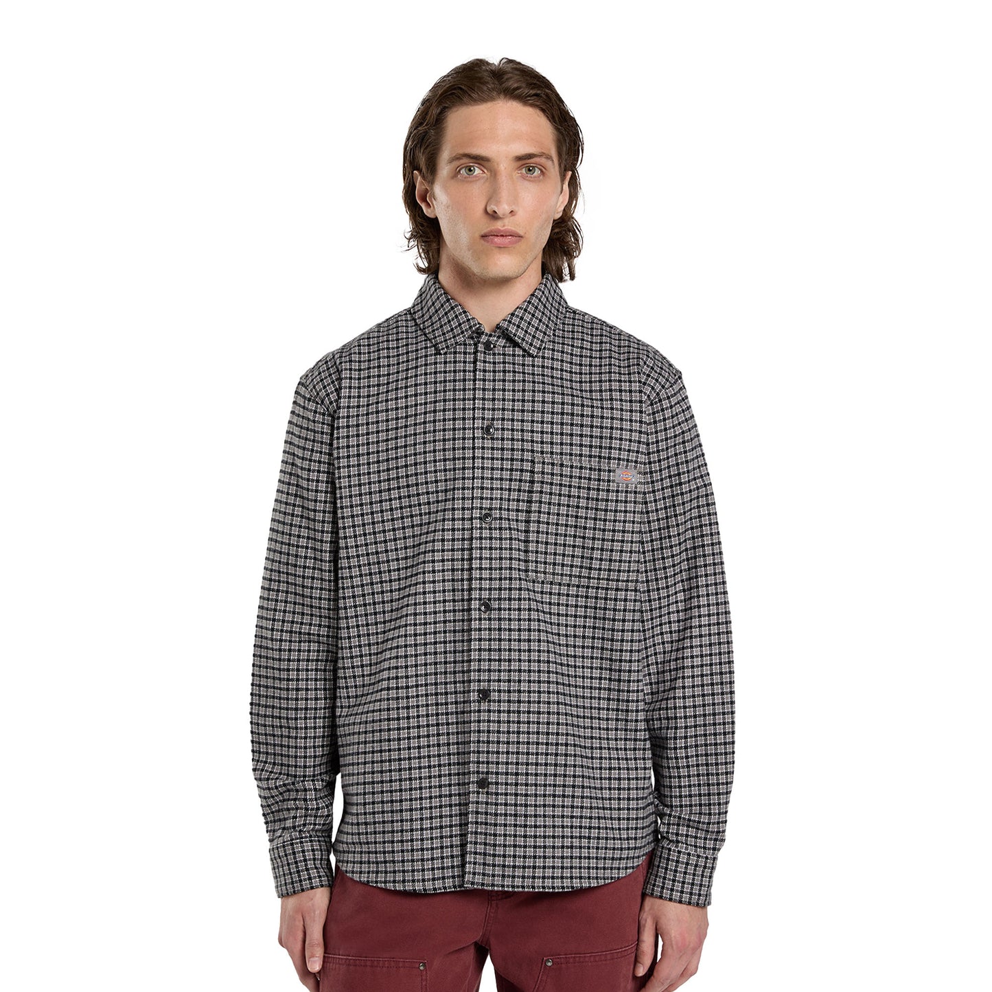 Dickies Hendersonville LS Shirt December Sky - DK0A87PTK63