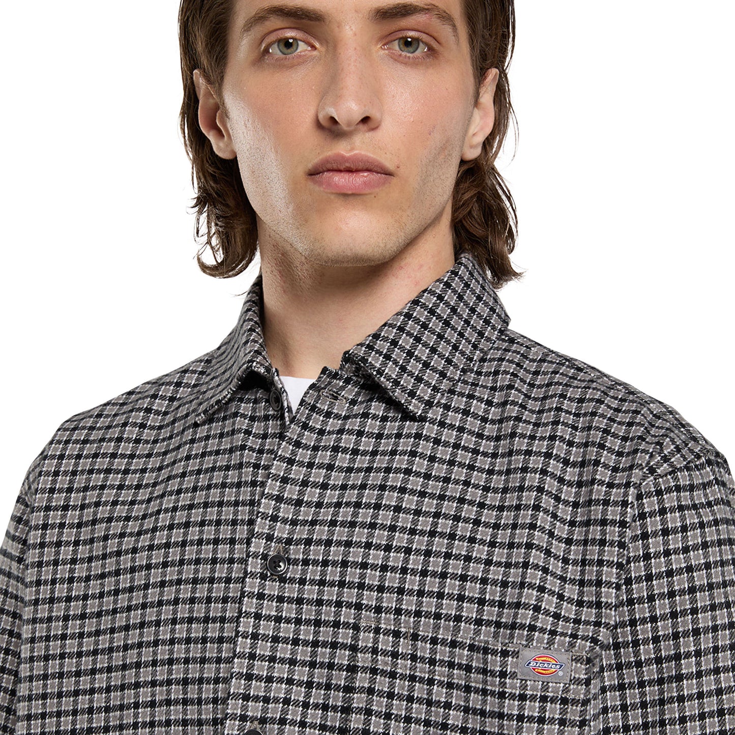 Dickies Hendersonville LS Shirt December Sky - DK0A87PTK63