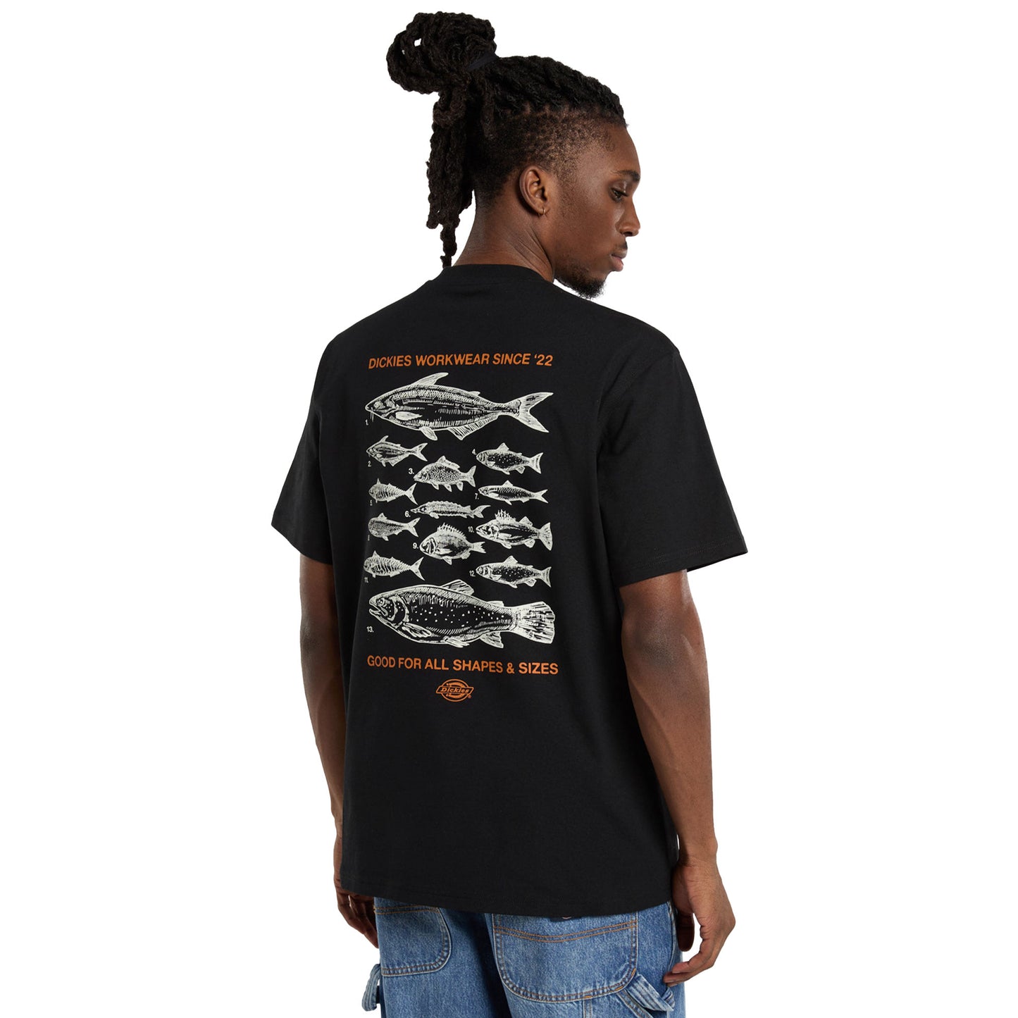 Dickies Laryville SS Tee Black - DK0A87QGBLK