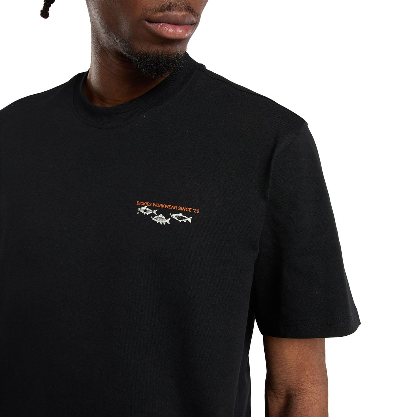 Dickies Laryville SS Tee Black - DK0A87QGBLK