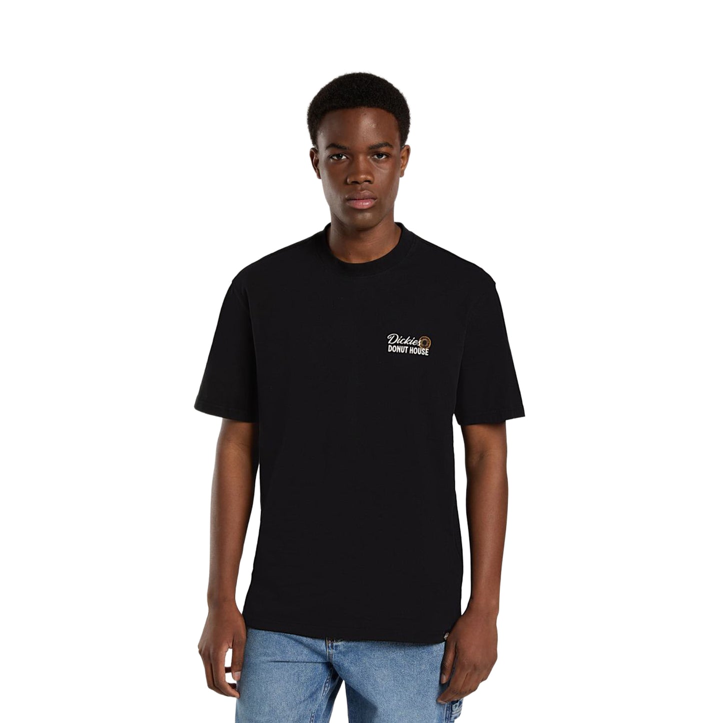 Dickies Donut House SS Tee Black - DK0A87QNBLK