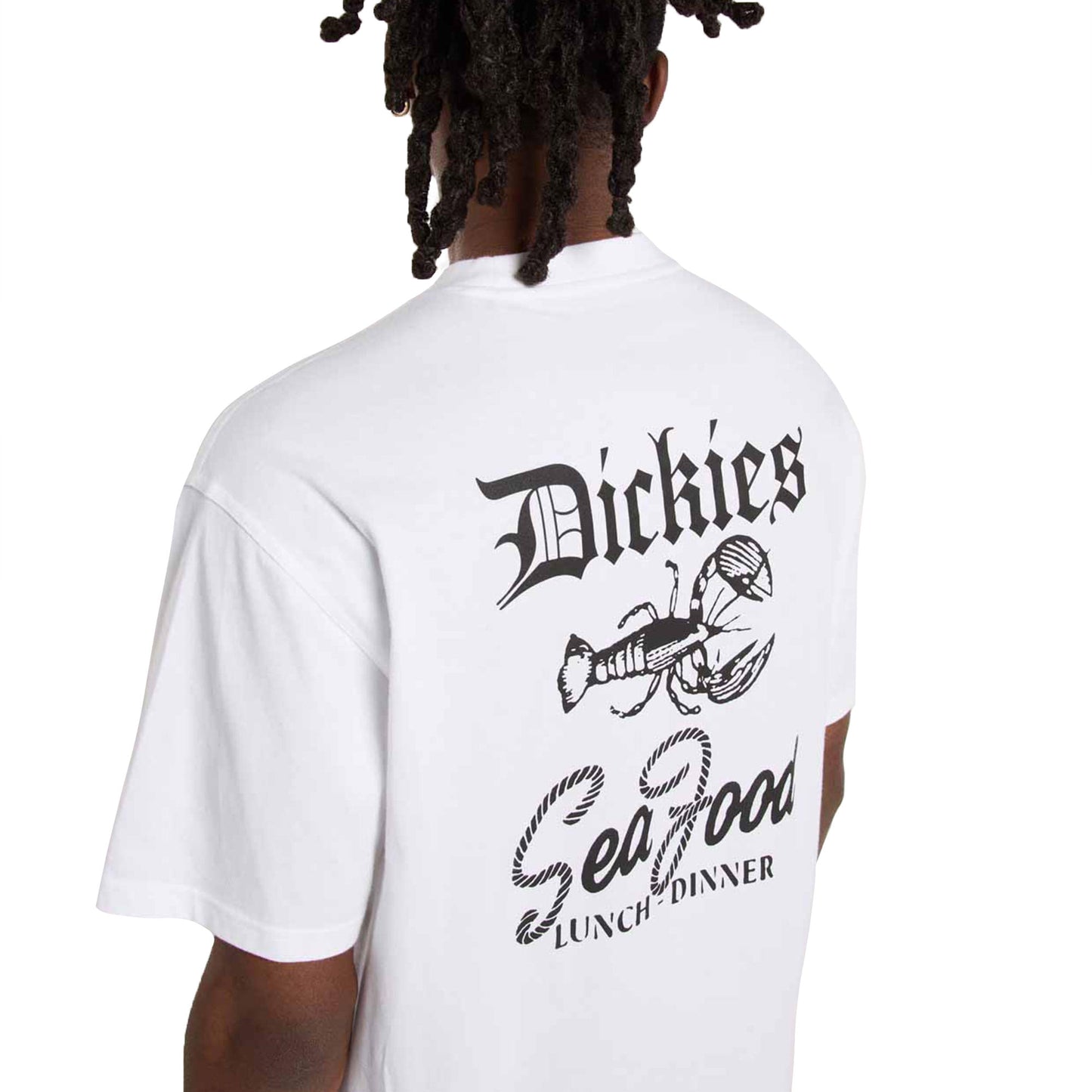 Dickies Diner SS Tee White - DK0A87QX0WH