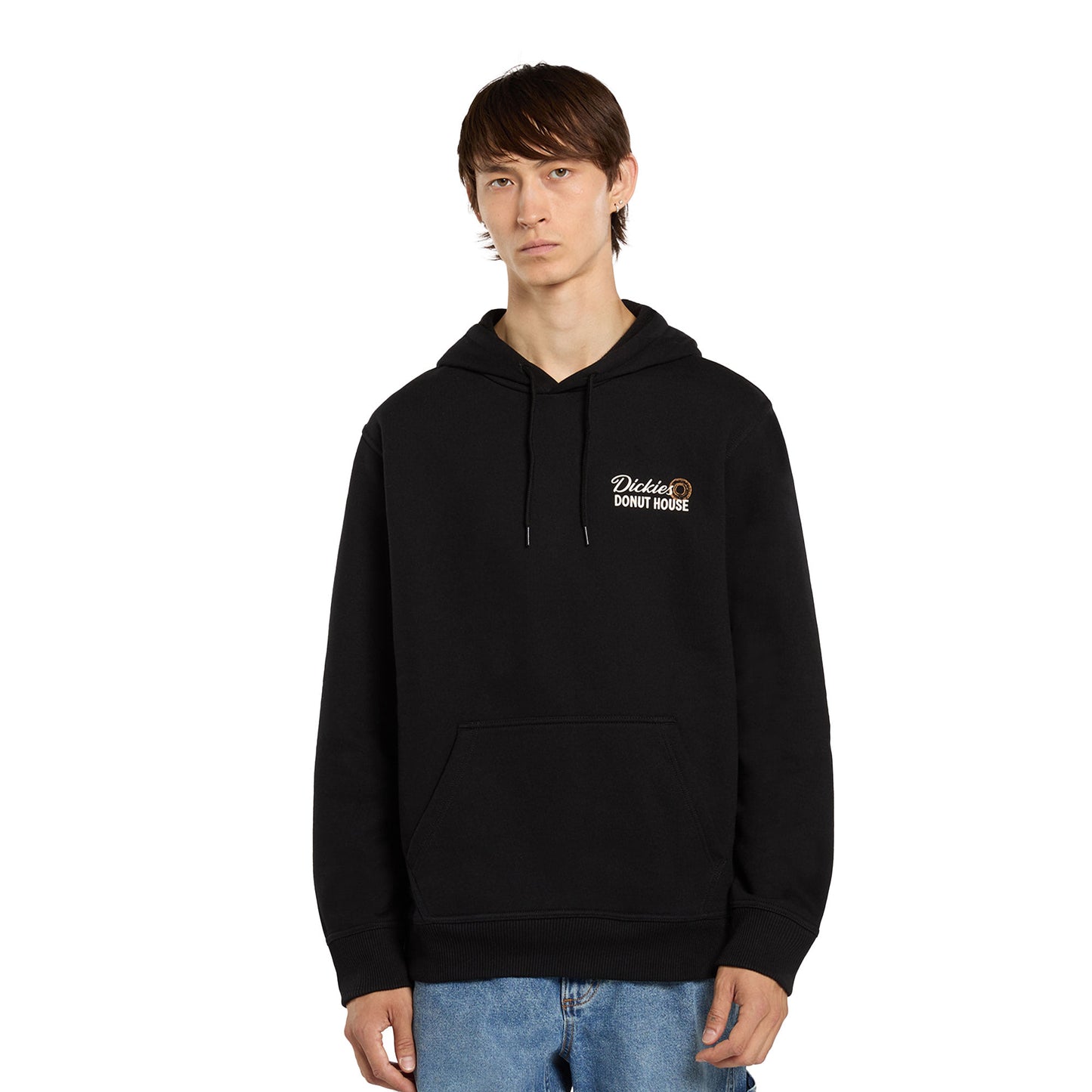 Dickies Donut House Hoodie Black - DK0A88ATBLK
