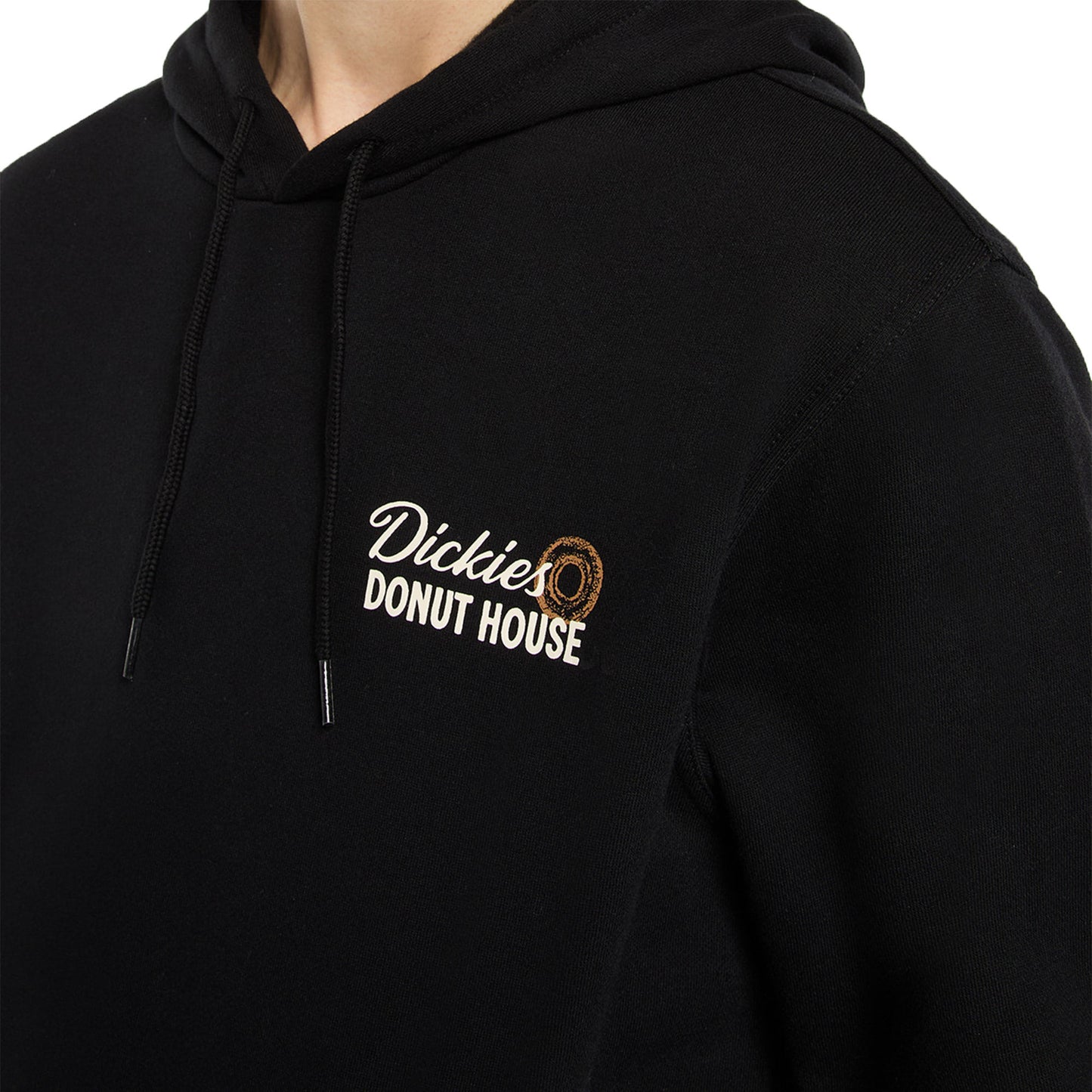 Dickies Donut House Hoodie Black - DK0A88ATBLK