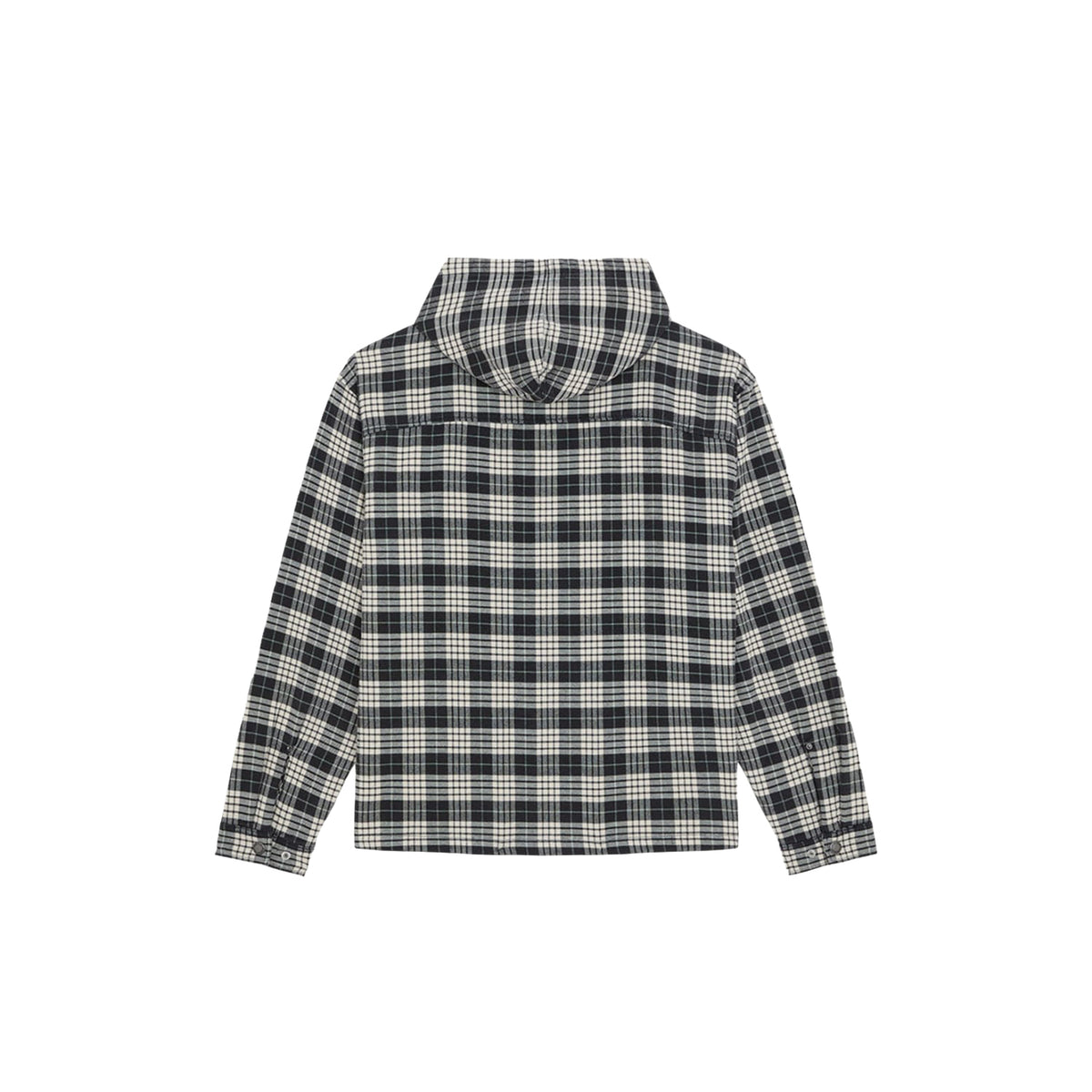 Dickies Laughlin Hooded Flannel Shacket Black