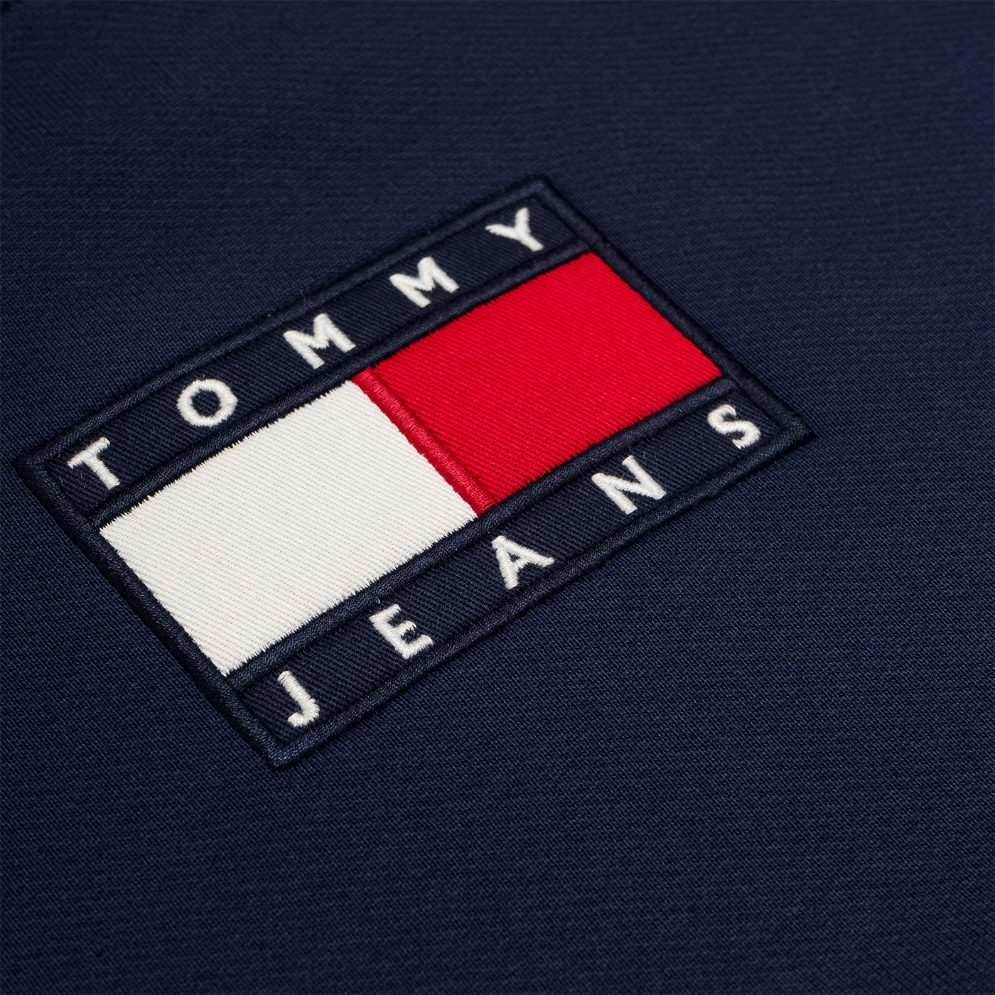 Tommy Jeans Small Flag Crew Sweat Twilight Navy - DM0DM08488C87