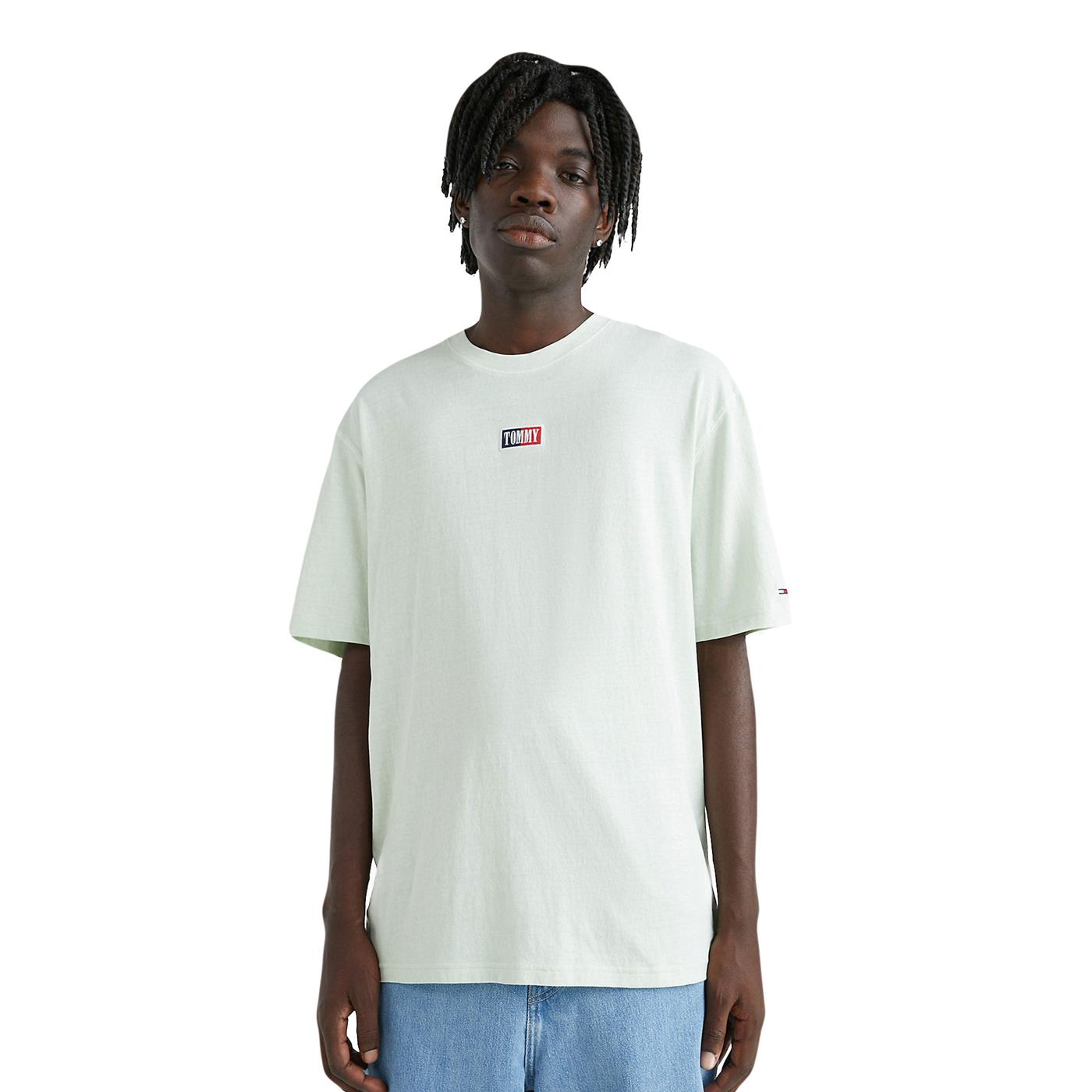 Tommy Jeans Skate Tee Minty - DM0DM16314LXW