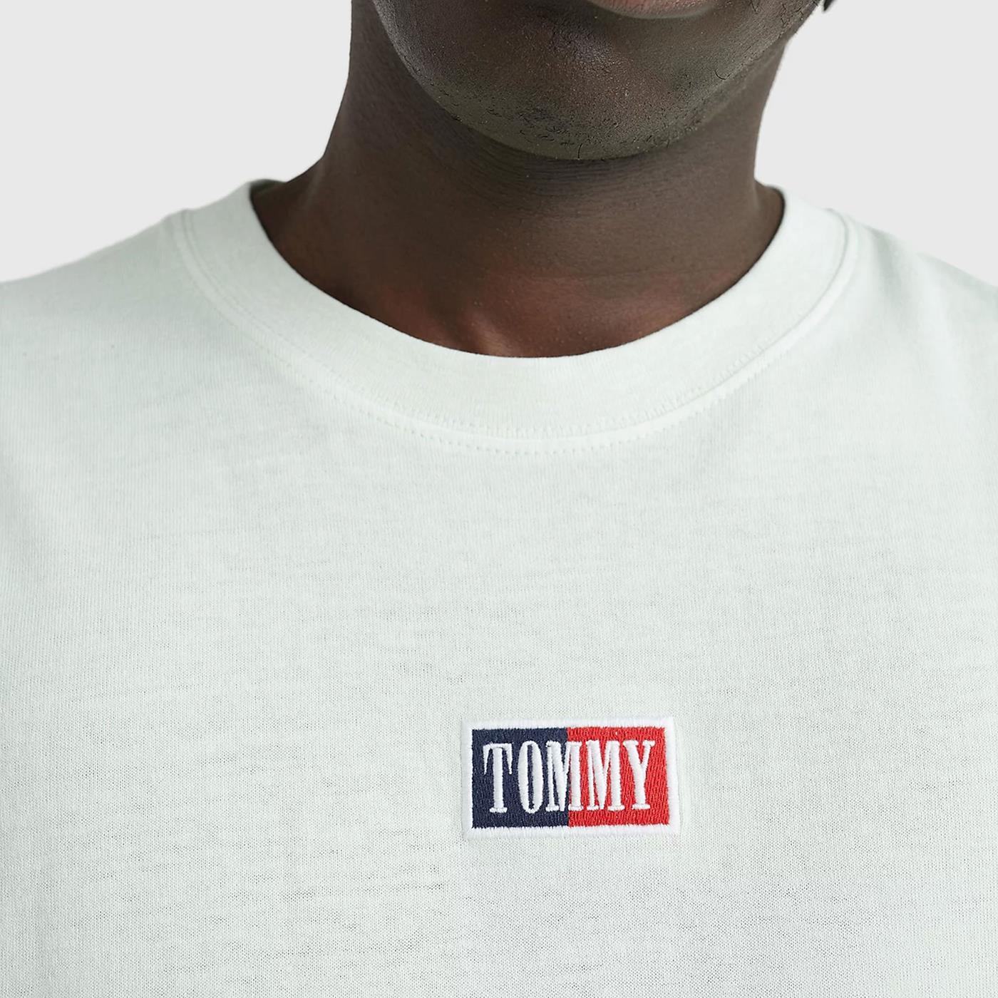Tommy Jeans Skate Tee Minty - DM0DM16314LXW