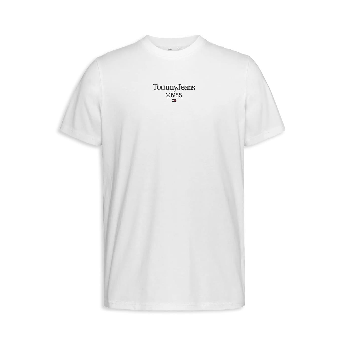 Tommy Jeans Slim TJ 85 Entry Graphics Tee White - DM0DM18569YBR