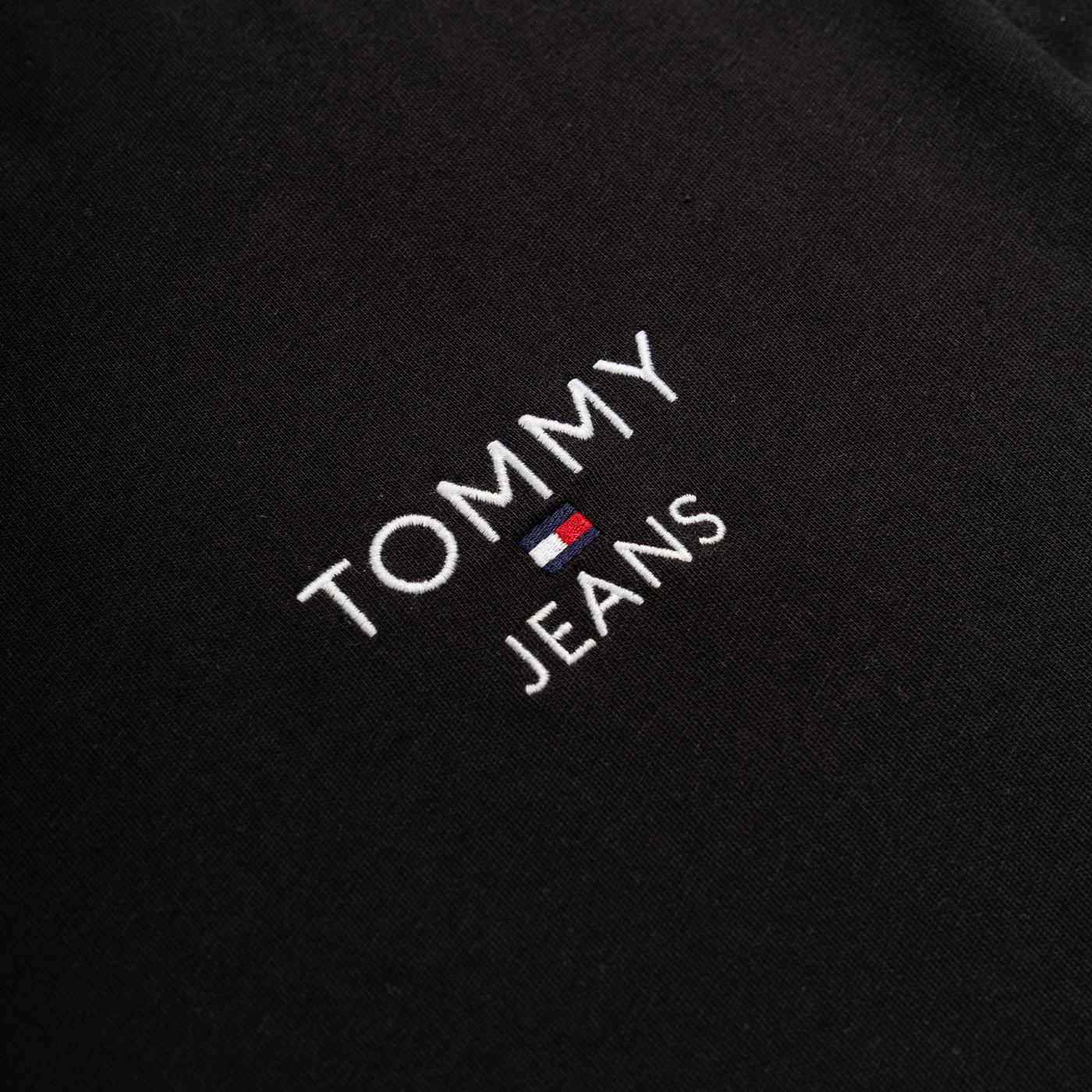 Tommy Jeans Reg Corp Tee Ext Black - DM0DM18872BDS
