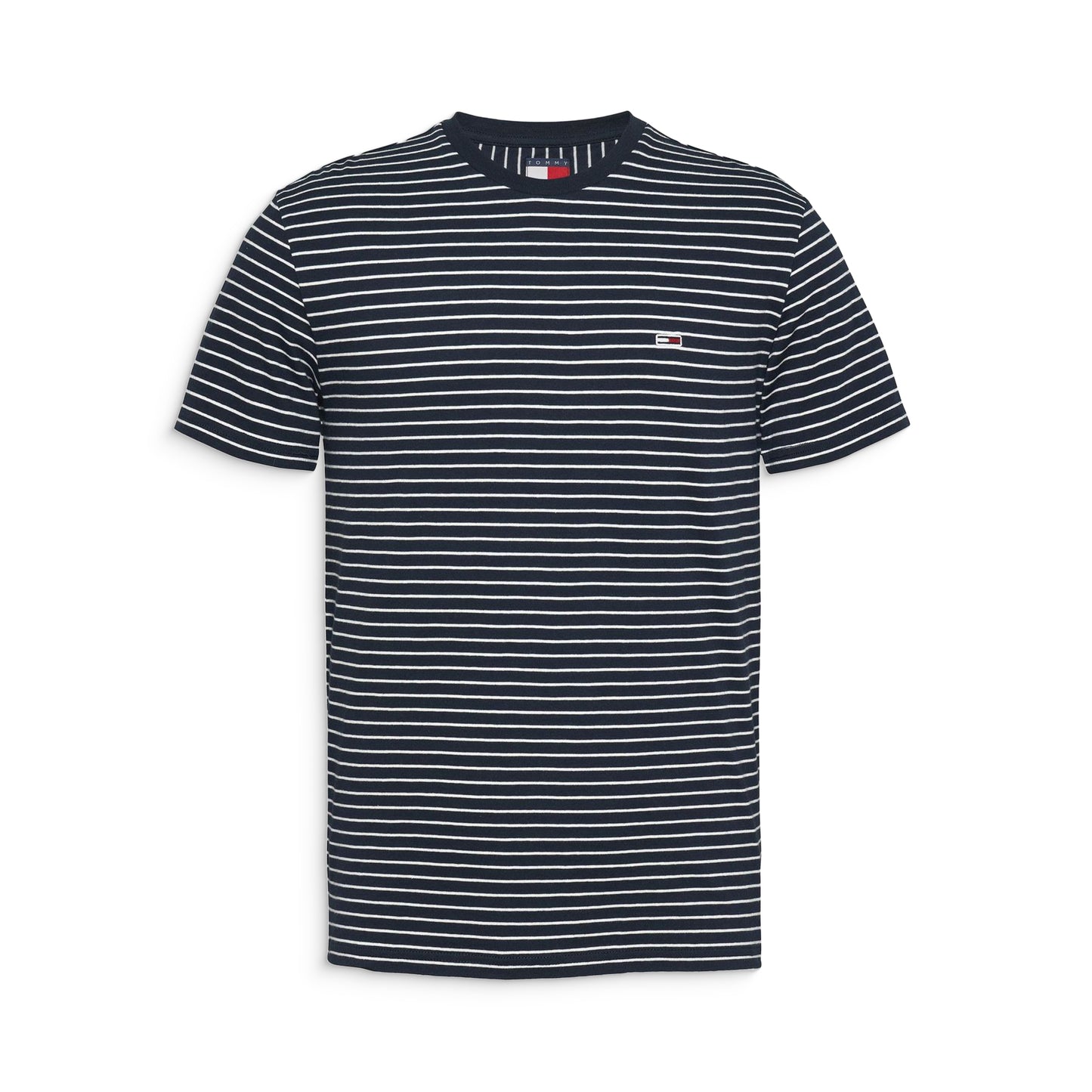 Tommy Jeans Slim Stripe Tee Dark Night Navy/Ecru - DM0DM203770A6