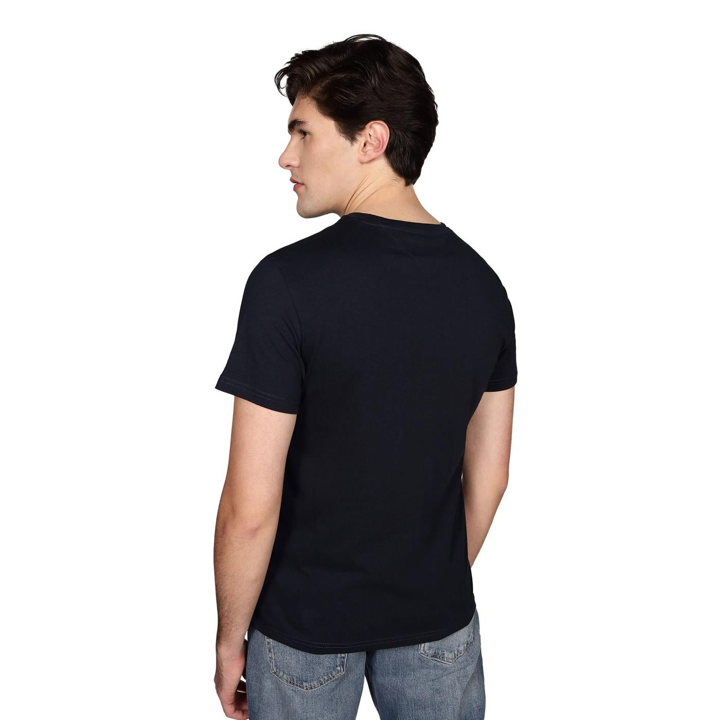 Tommy Jeans Slim Entry Graphic Tee Dark Night Navy - DM0DM20779C1G