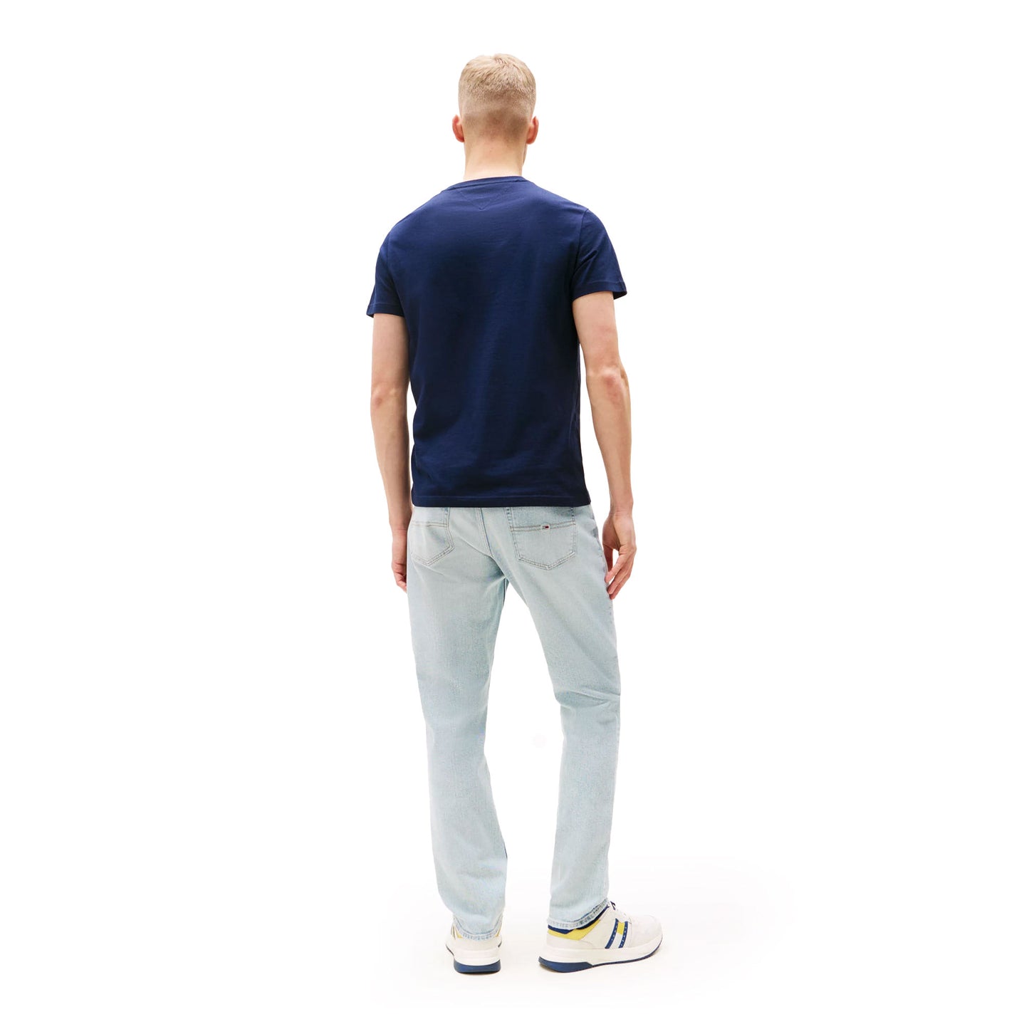 Tommy Jeans Slim Bubble Print Tee Dark Night Navy - DM0DM21863C1G