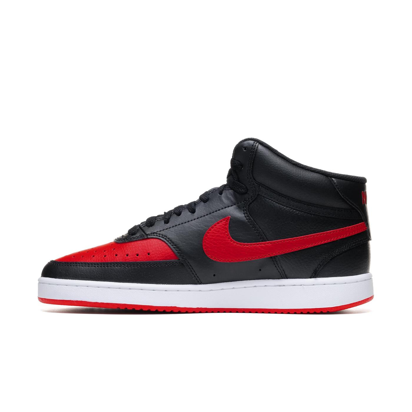 Nike Court Vision Mid Black/White-University Red - DM8682-001