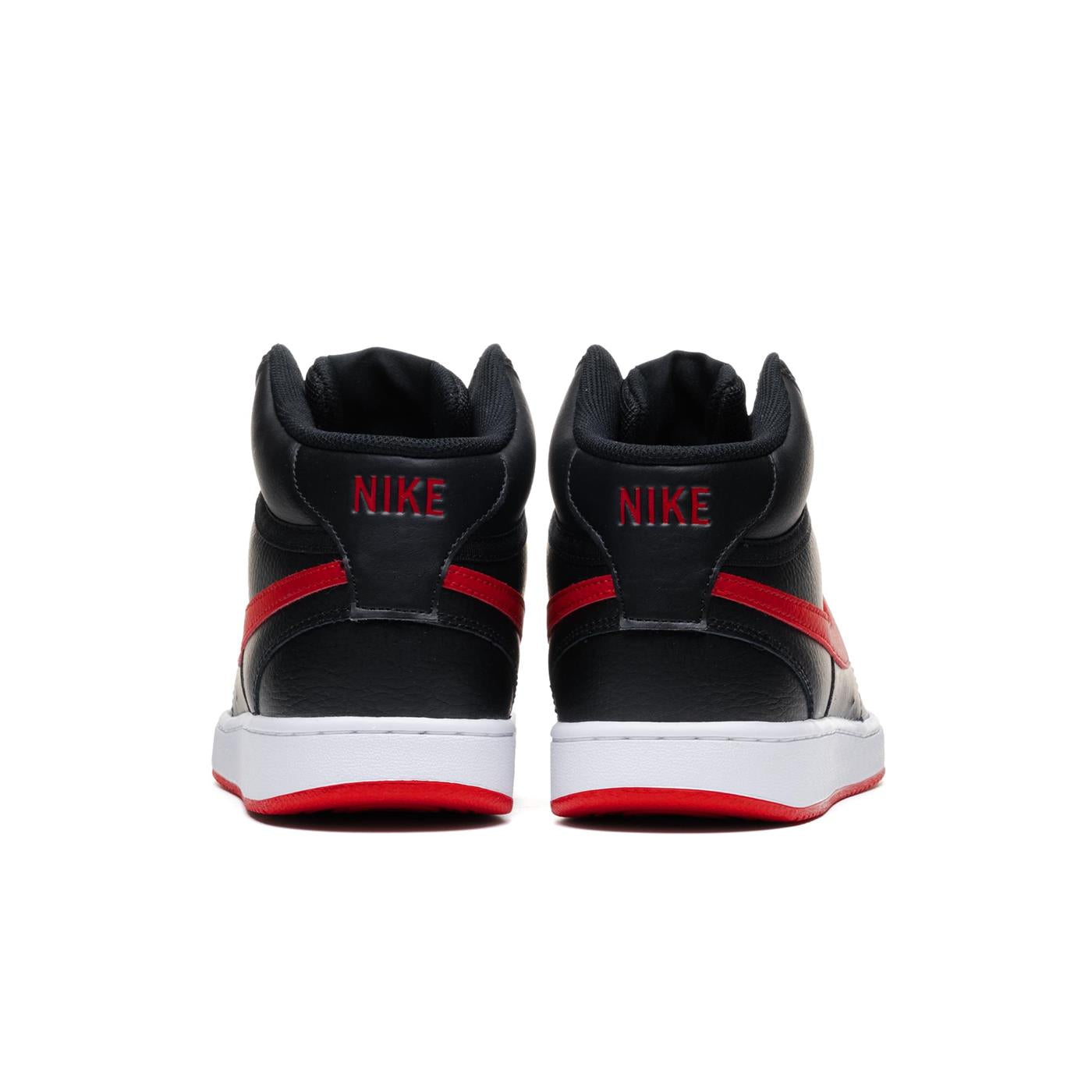 Nike Court Vision Mid Black/White-University Red - DM8682-001