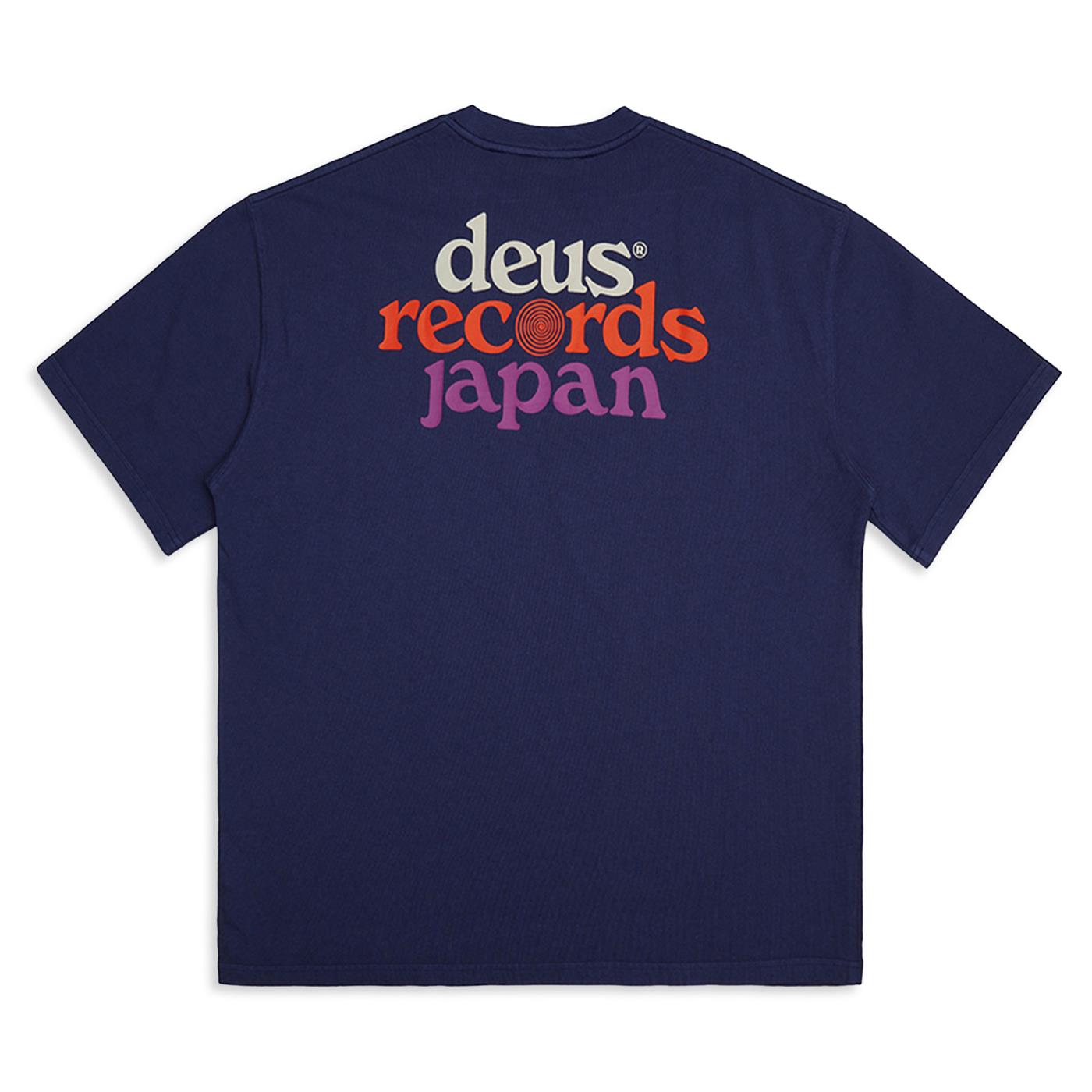 Deus Ex Machina Strata Tee Patriot Blue  - DMF241762-PAB