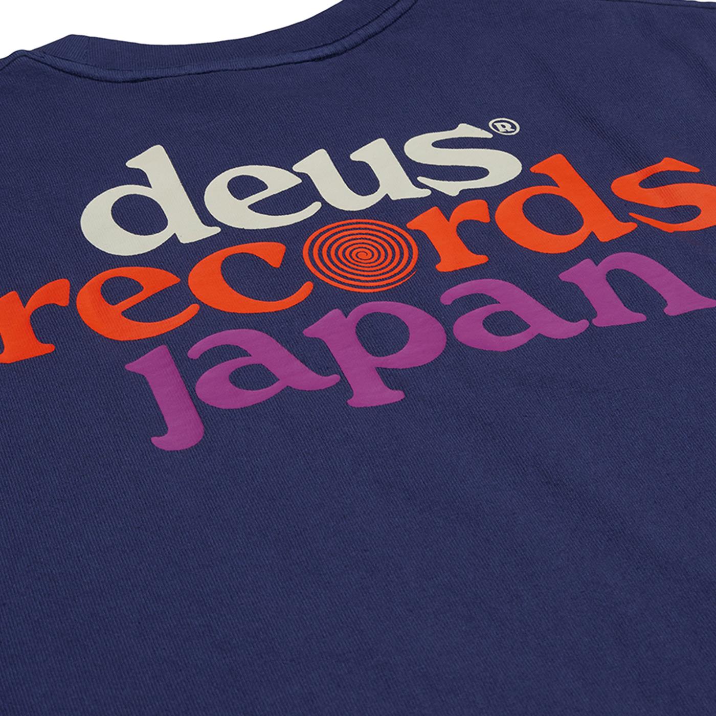 Deus Ex Machina Strata Tee Patriot Blue  - DMF241762-PAB