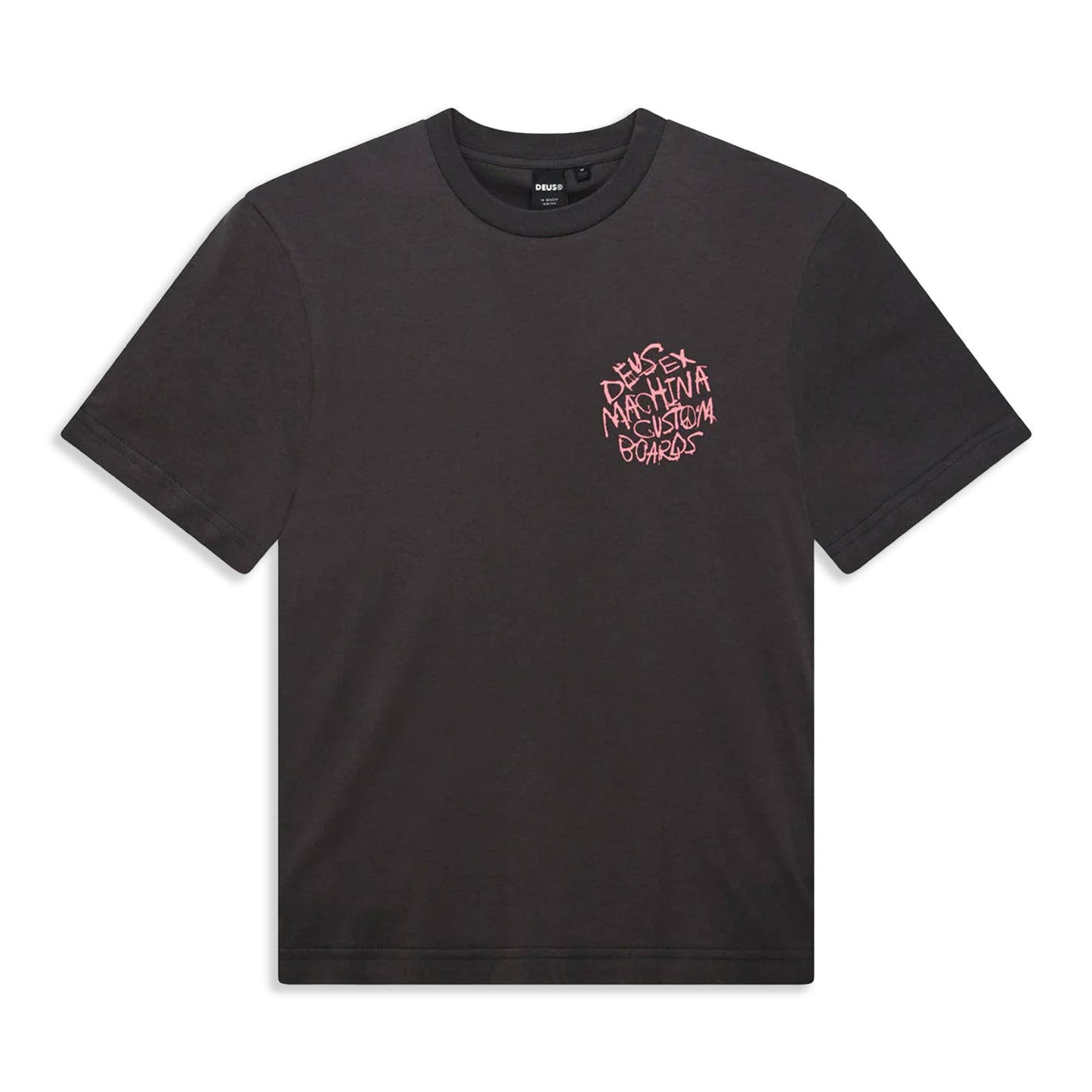Deus Ex Machina Scrambler Tee Anthracite - DMF251238A-ATH