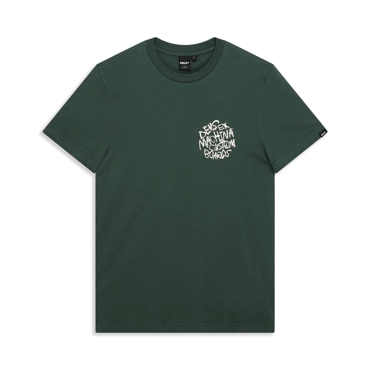 Deus Ex Machina Scrambler Tee Hunter Green - DMF251238A-HNG