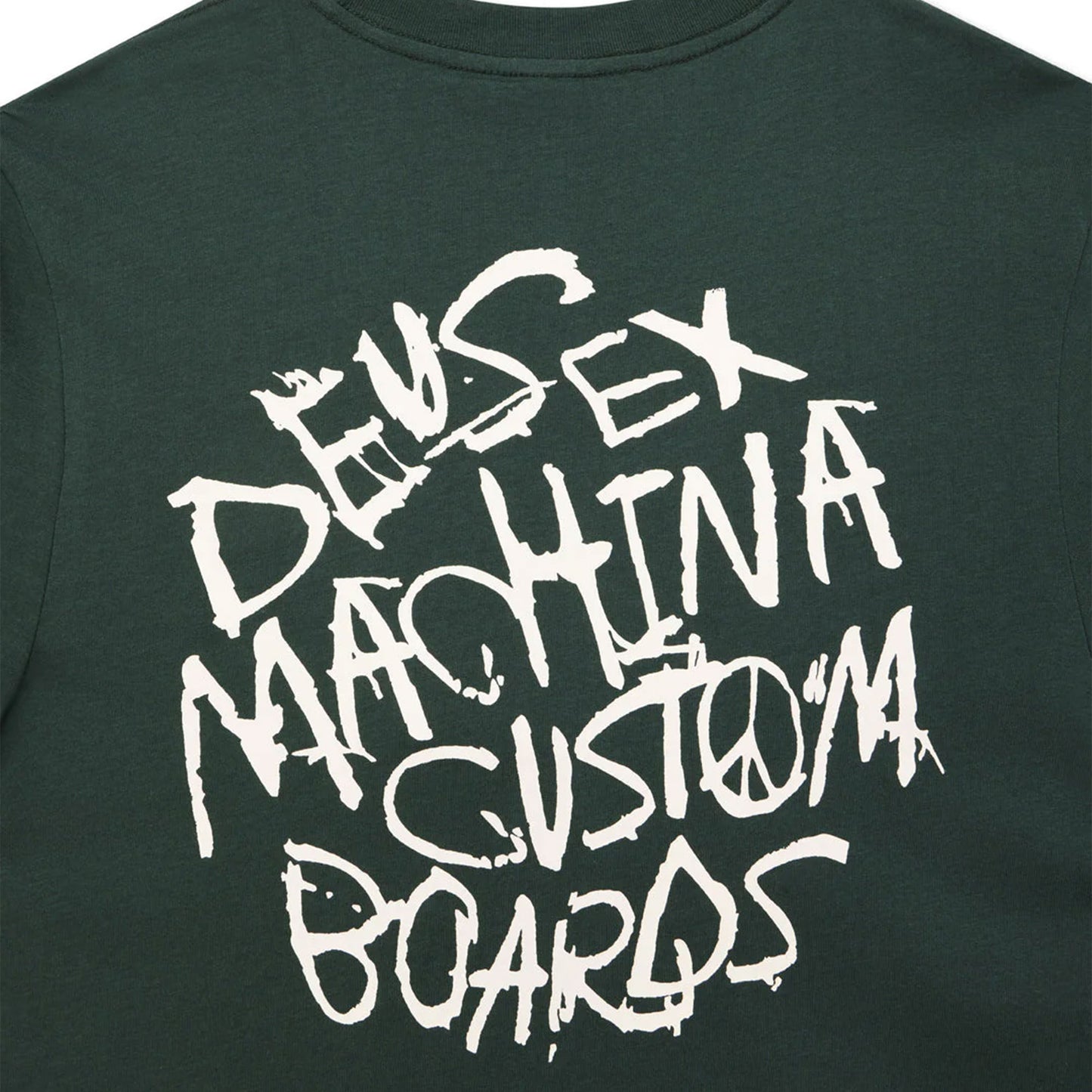 Deus Ex Machina Scrambler Tee Hunter Green - DMF251238A-HNG