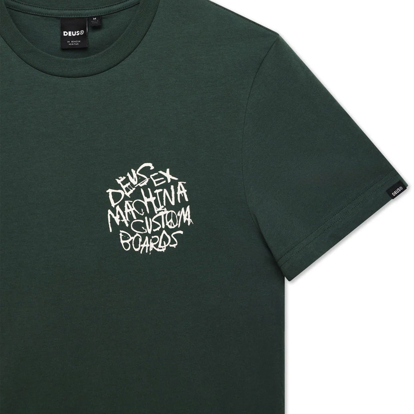 Deus Ex Machina Scrambler Tee Hunter Green - DMF251238A-HNG