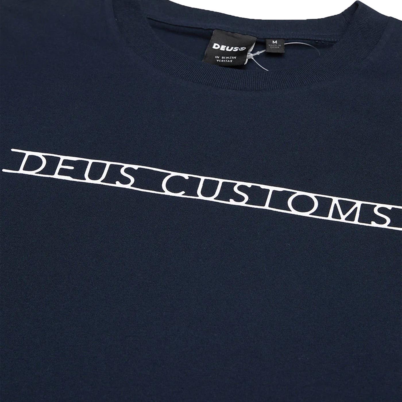 Deus Ex Machina Madison Tee Navy - DMP241256A-NVY