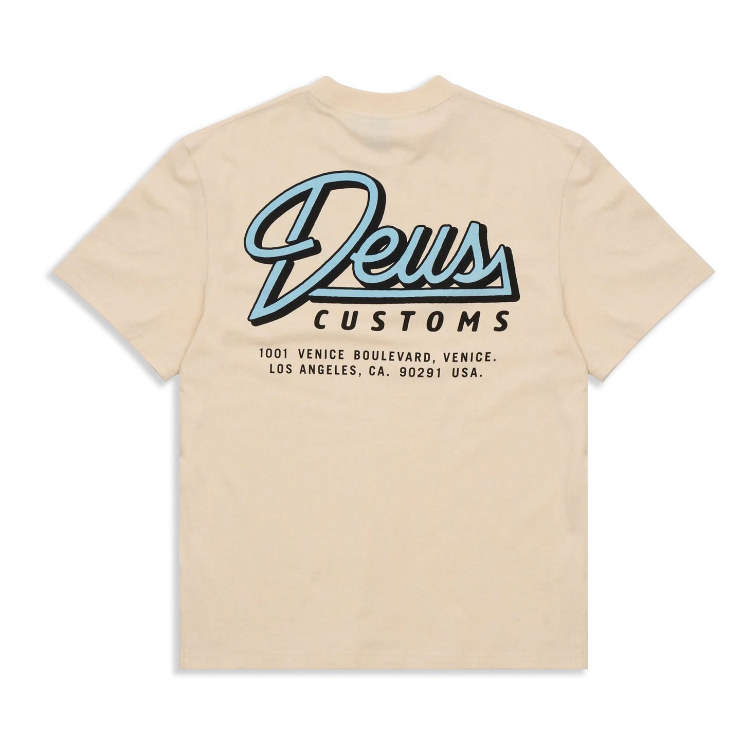 Deus Ex Machina Conduit Tee Dirty White - DMP251947A-DWH
