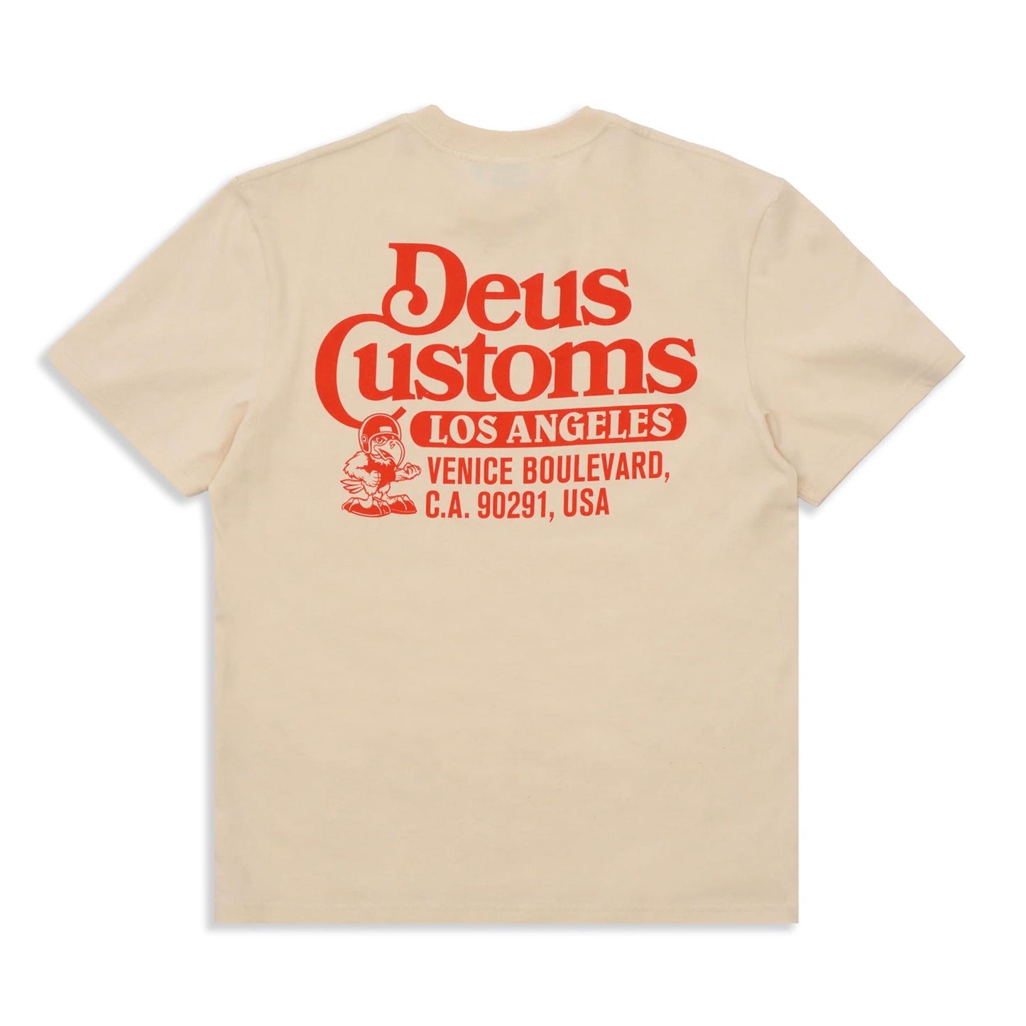 Deus Ex Machina Raptor Tee Dirty White - DMP251947B-DWH