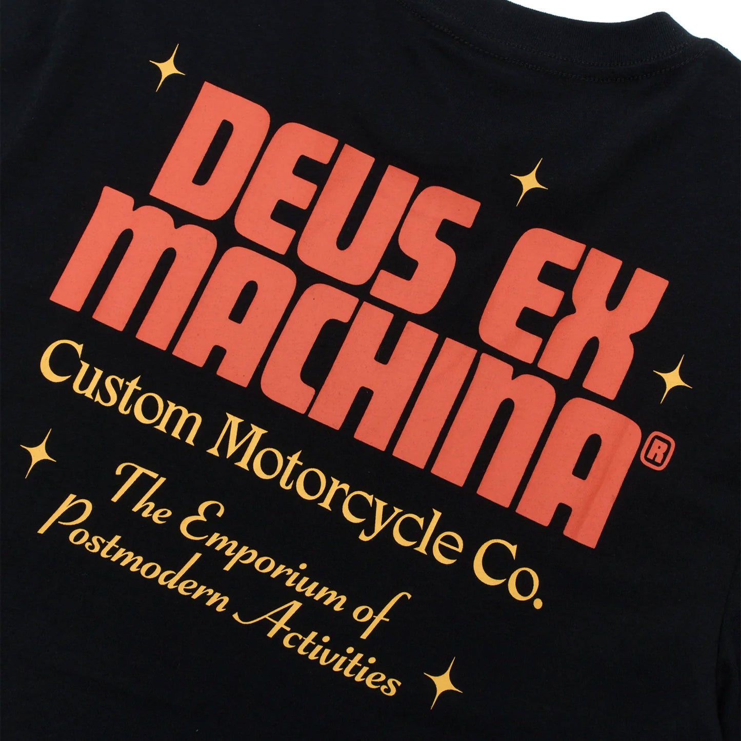 Deus Ex Machina Drop Down Tee Black - DMP251953B-BLK