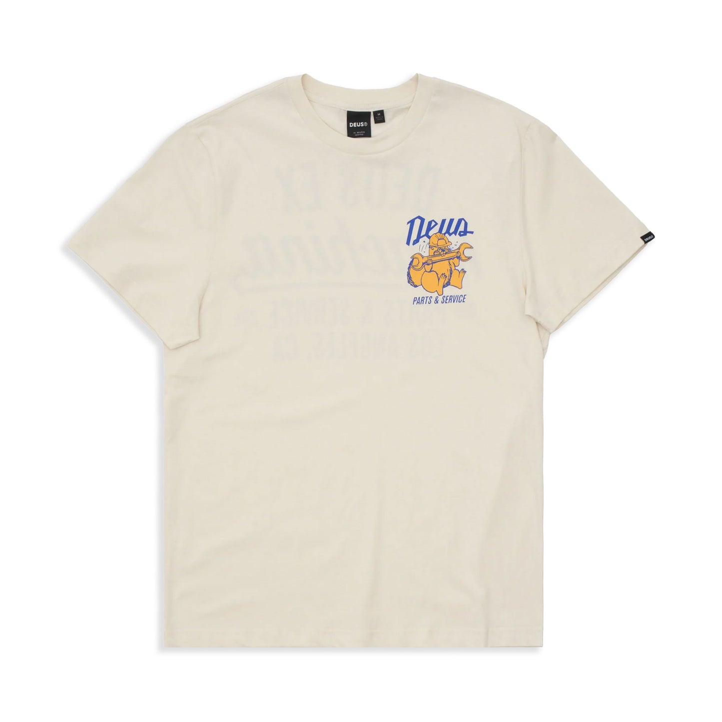 Deus Ex Machina Overbite Tee Dirty White - DMP251953C-DWH