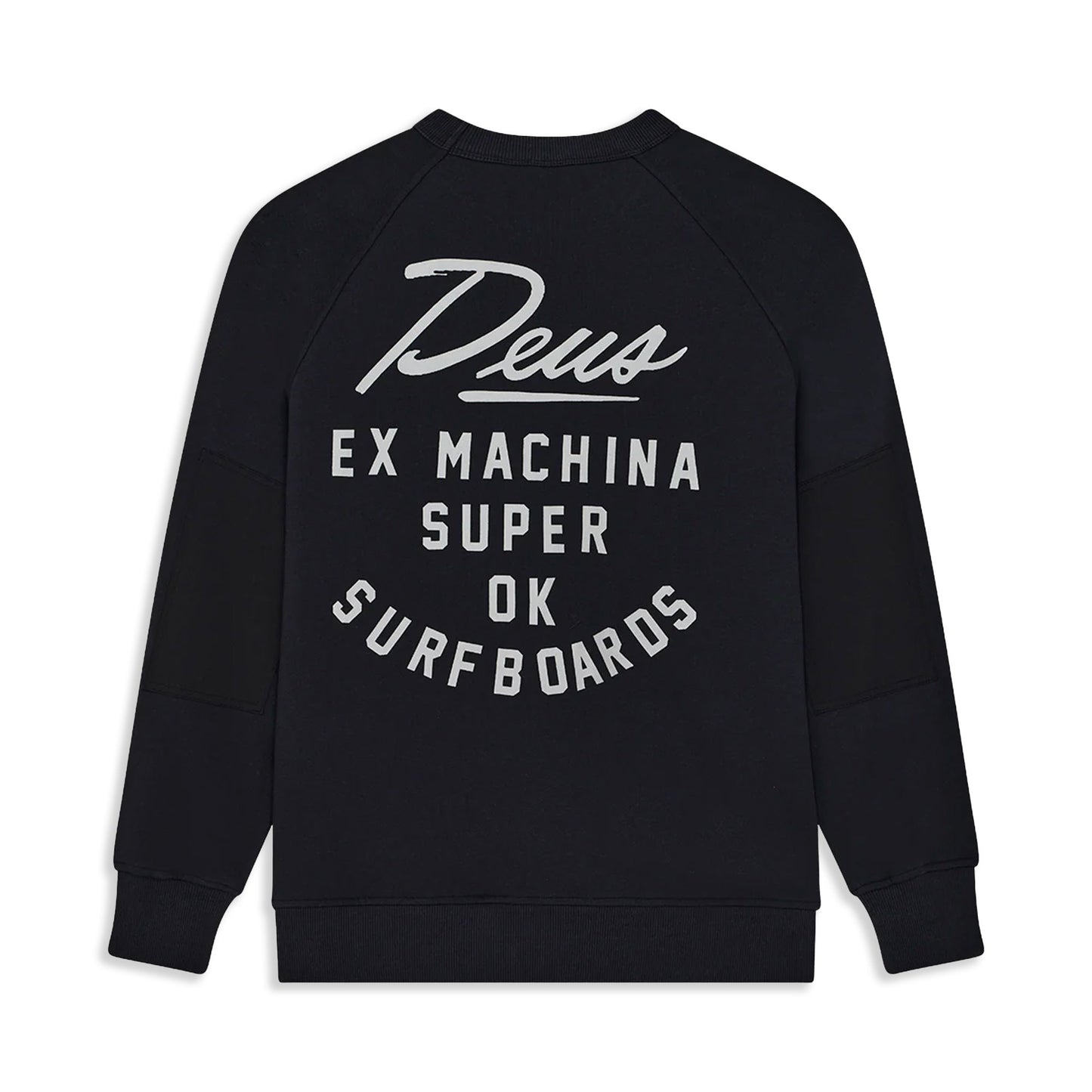 Deus Ex Machina Jethro Crew Black - DMP258985-BLK