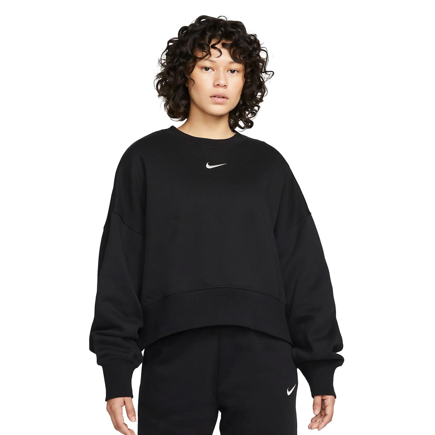 Nike W Phoenix Fleece Over-Oversized Crew-Neck Sweatshirt - DQ5761-010