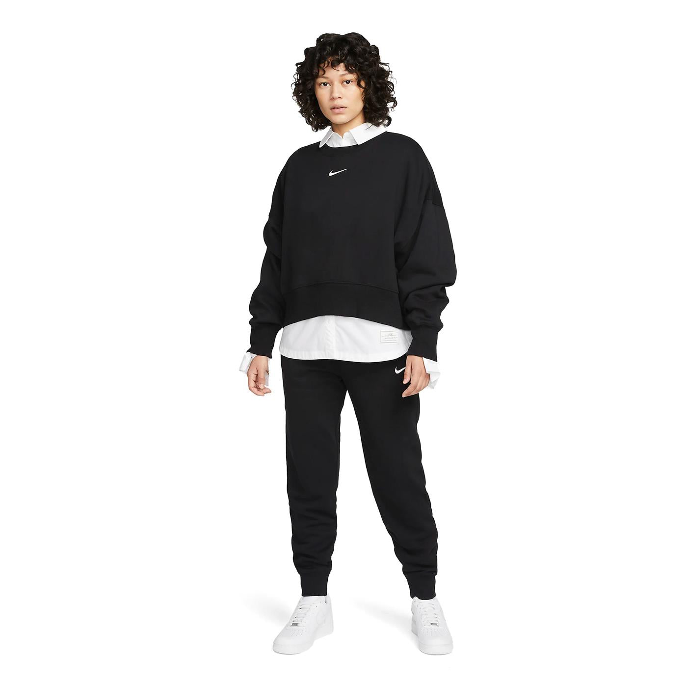 Nike W Phoenix Fleece Over-Oversized Crew-Neck Sweatshirt - DQ5761-010
