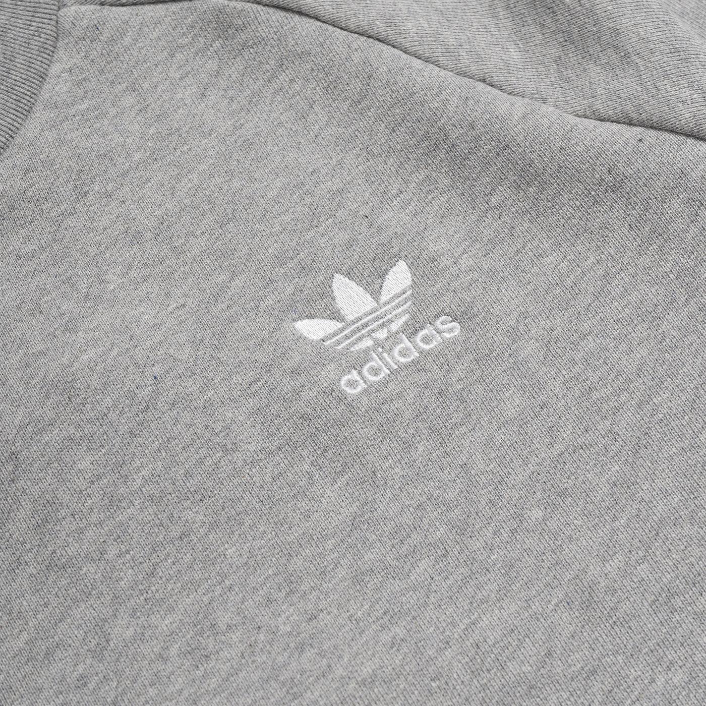 Adidas Essential Crewneck Sweatshirt Medium Grey Heather - DV1642