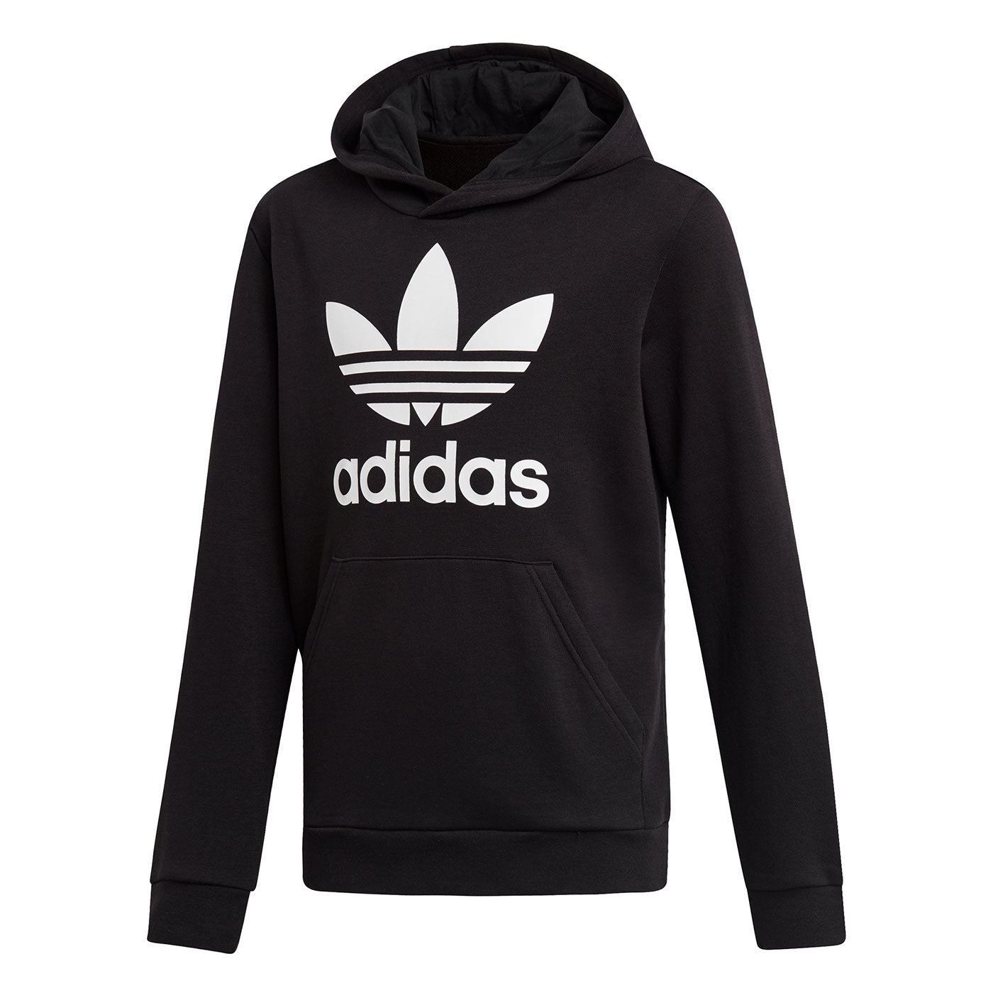 Adidas Originals Trefoil Hoodie Black/White - DV2870